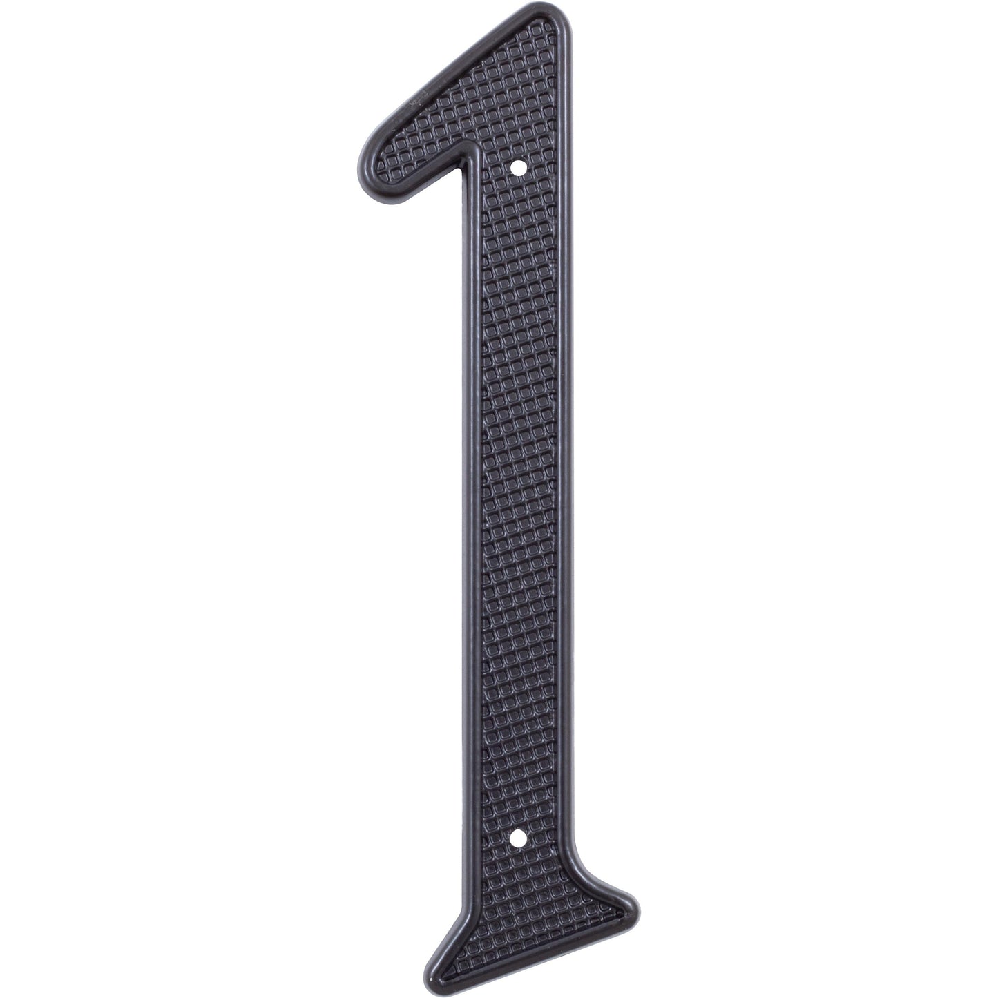 Stone Harbor Hardware Traditional House Number, #1, 4 Inches, Matte Black