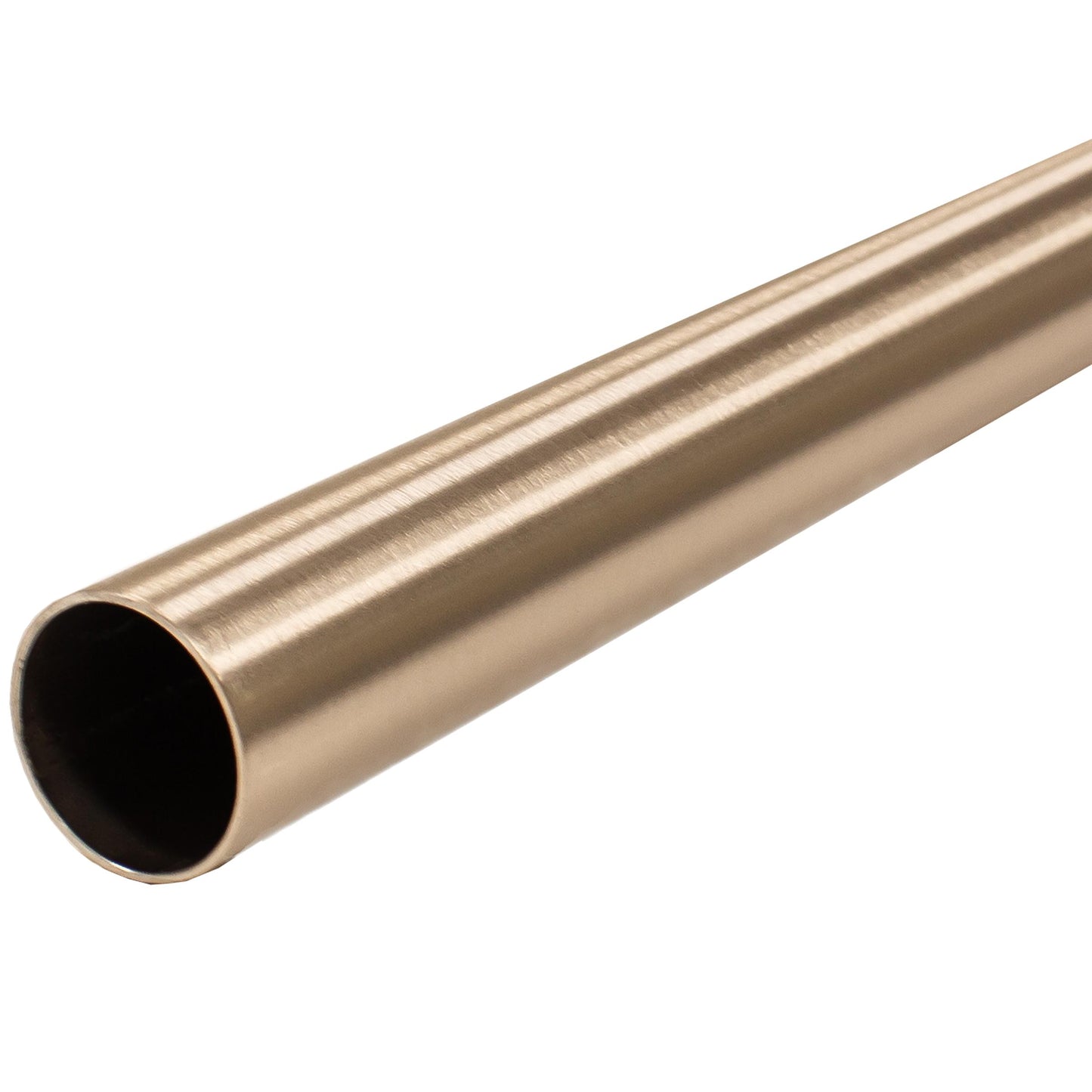 Stone Harbor Hardware Max-Duty Steel Closet Pole, 10 Feet, 1-5/16" Diameter, Satin Nickel