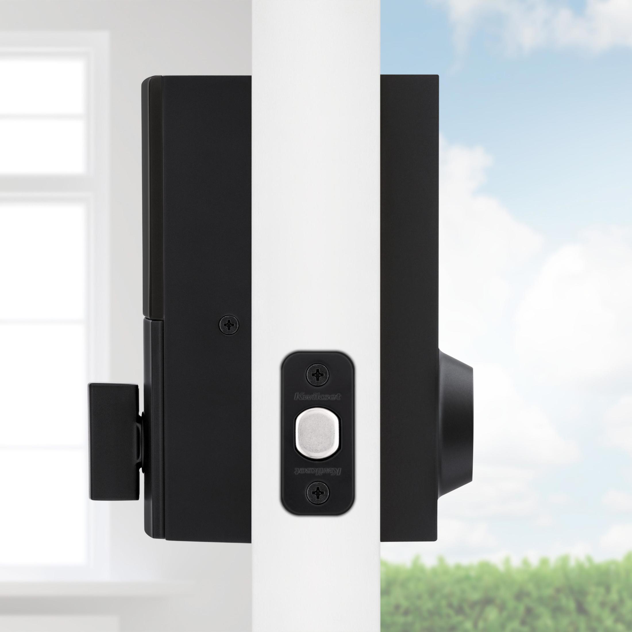 918 CNT ZW700 514 SMT BP RCALF RCS Contemporary HomeConnect Touchpad Deadbolt - Matte Black