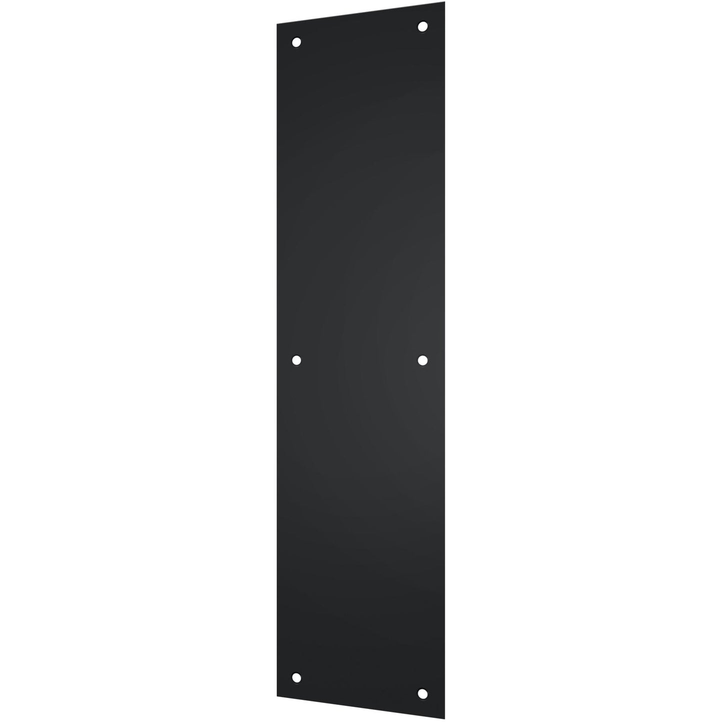 Deltana PP4016U19 4" x 16" Push Plate - Matte Black
