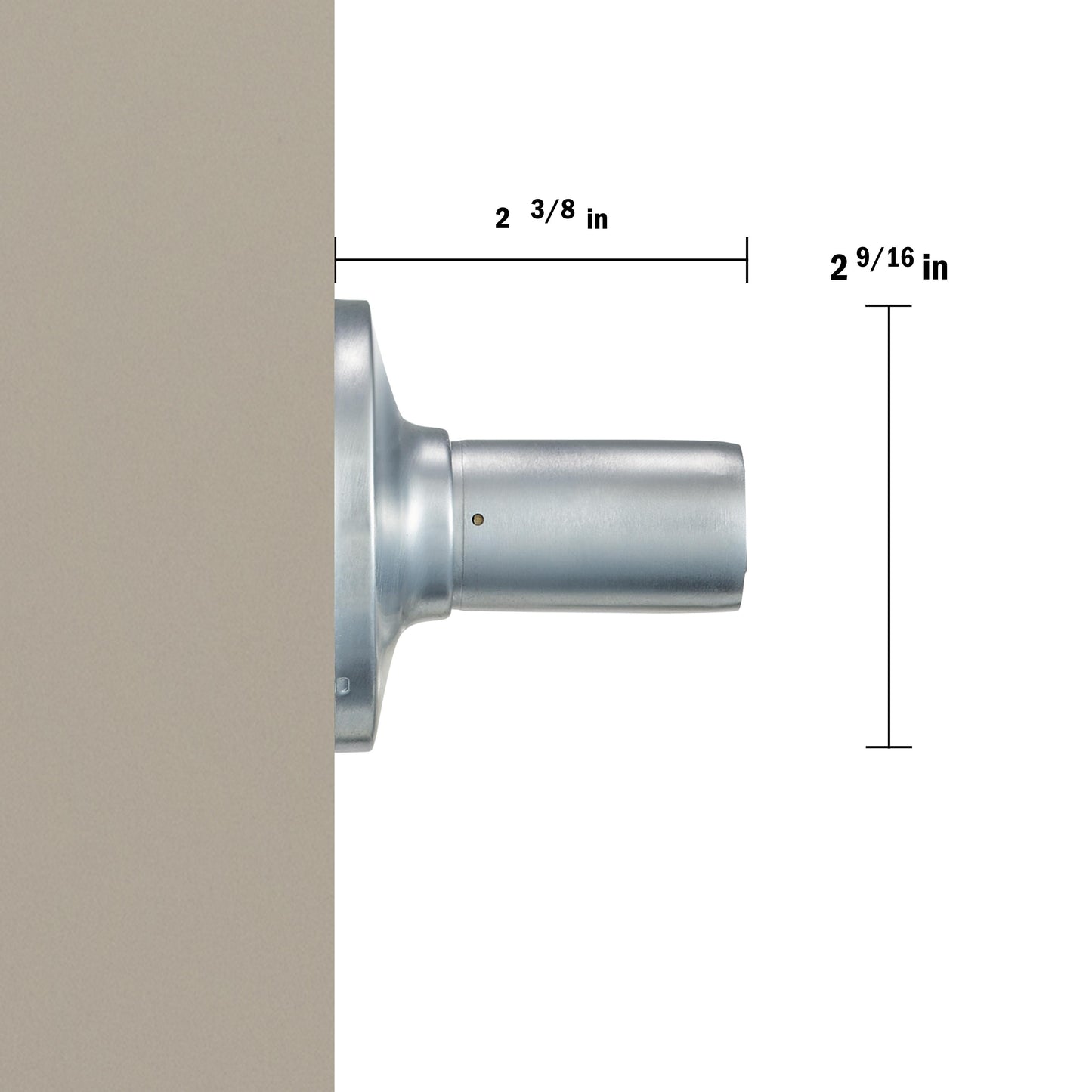 SL7000WI 26D Winston Dummy - Satin Chrome