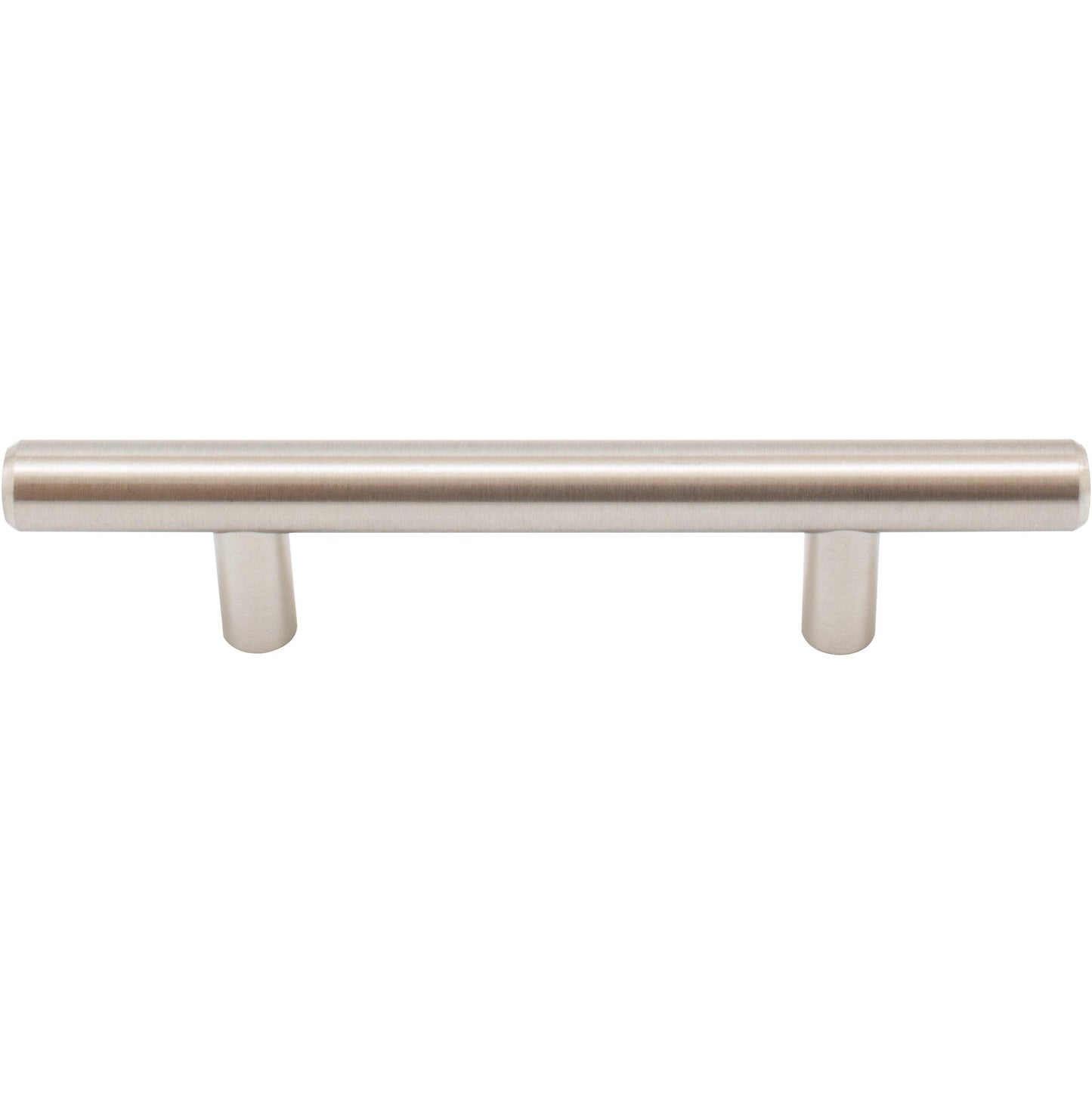 Stone Harbor Hardware Bar Cabinet Pull, 3 Inches (76 Millimeters), 136mm Overall Length, Satin Nickel