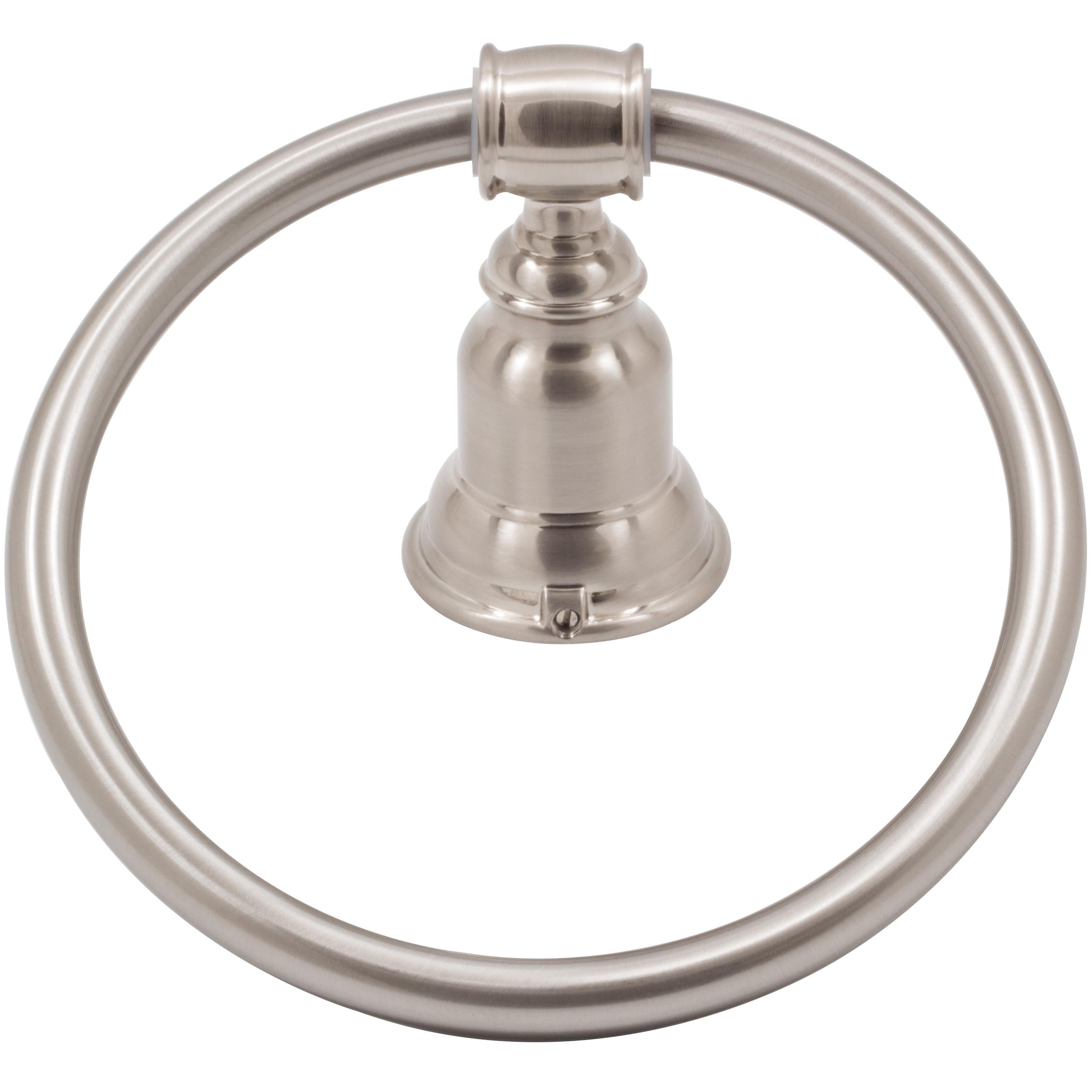 Stone Harbor Hardware Barrington Towel Ring, Satin Nickel