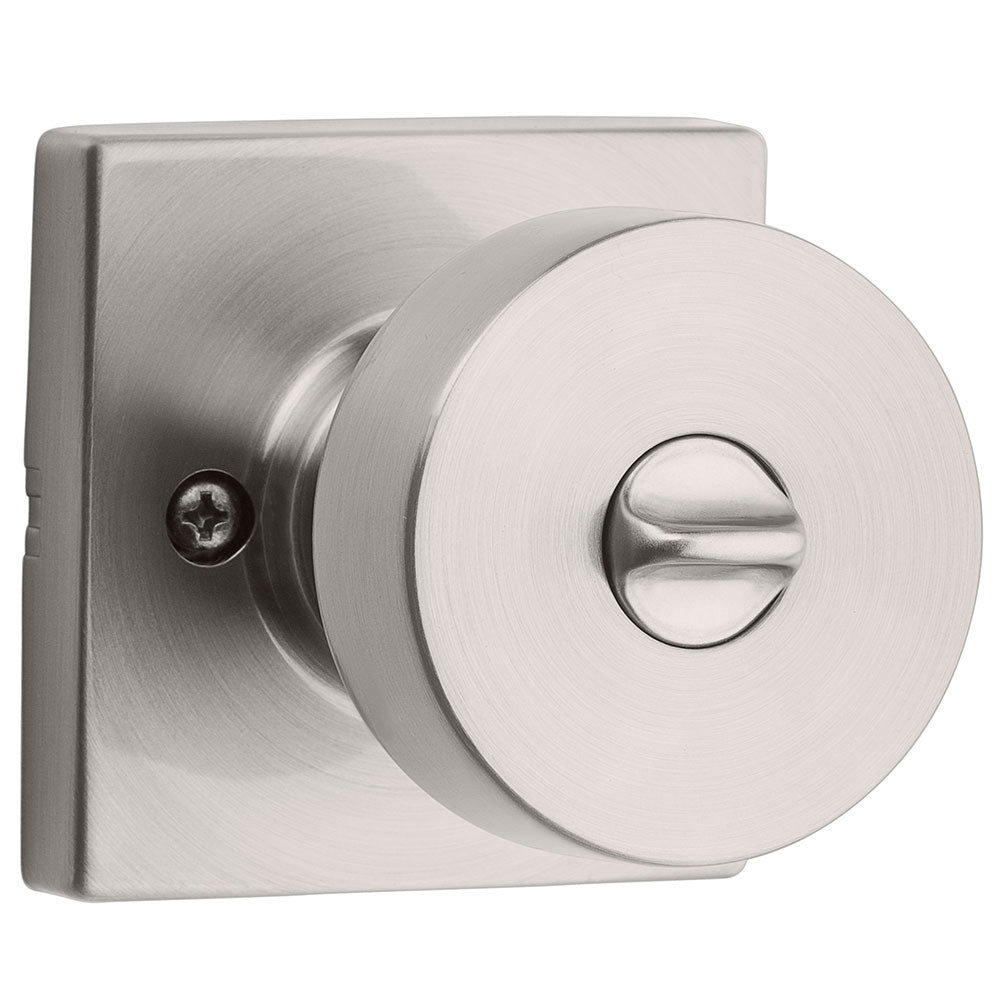 Pismo Privacy/Bed & Bath Knob - 730 Series with Square Trim - Boxpack