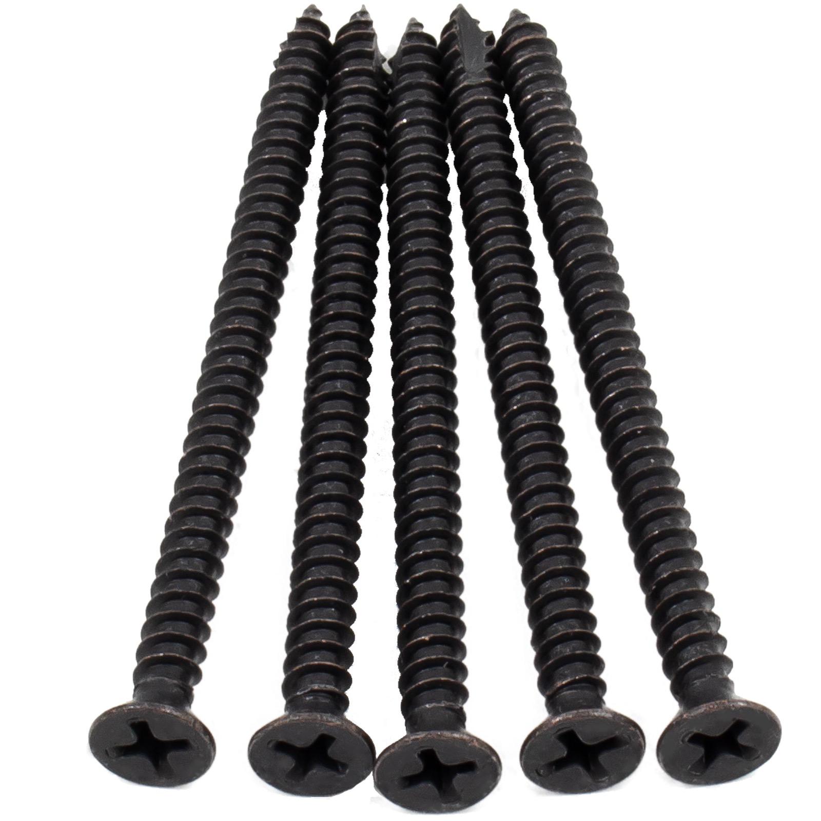Stone Harbor Hardware Door Hinge Screws, #9 x 2-3/4", 100-Pack, Oil-Rubbed Bronze