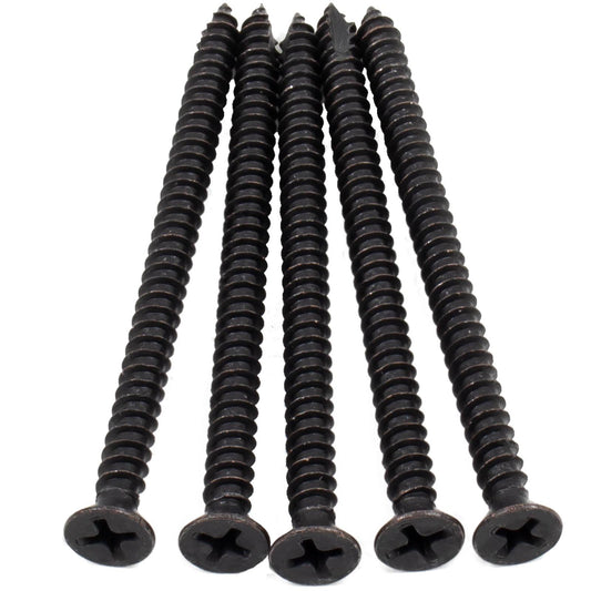 Stone Harbor Hardware Door Hinge Screws, #9 x 2-3/4", 100-Pack, Oil-Rubbed Bronze