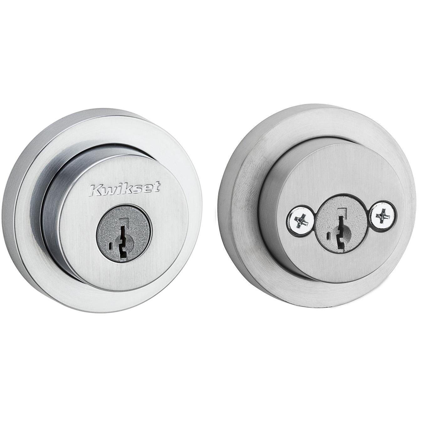 159 RDT 26D SMT 6AL STRKP K3 Milan 2-Cyl Deadbolt - Satin Chrome