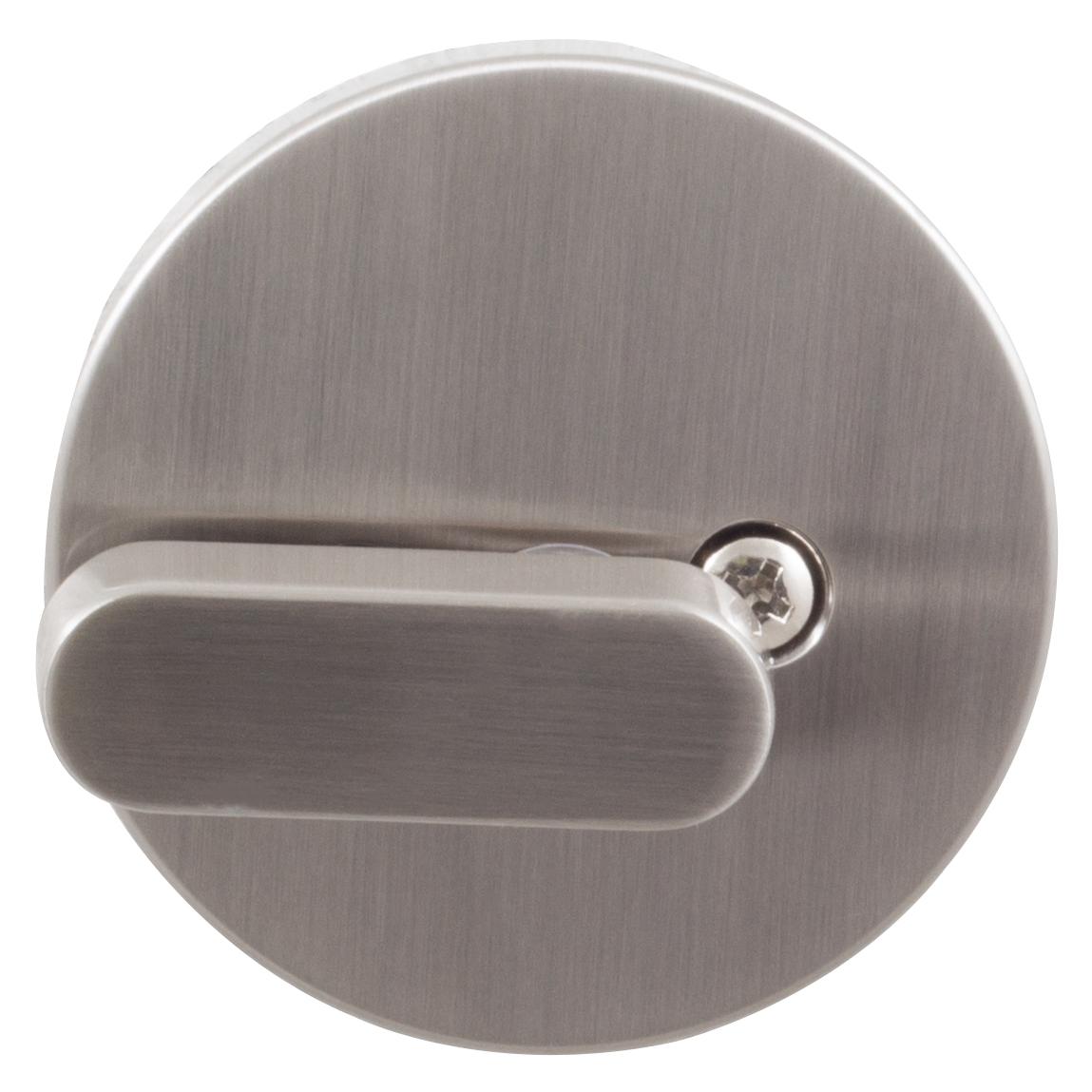 Stone Harbor Hardware Grade 3 Contemporary Round Deadbolt, KW Keyway, Satin Nickel
