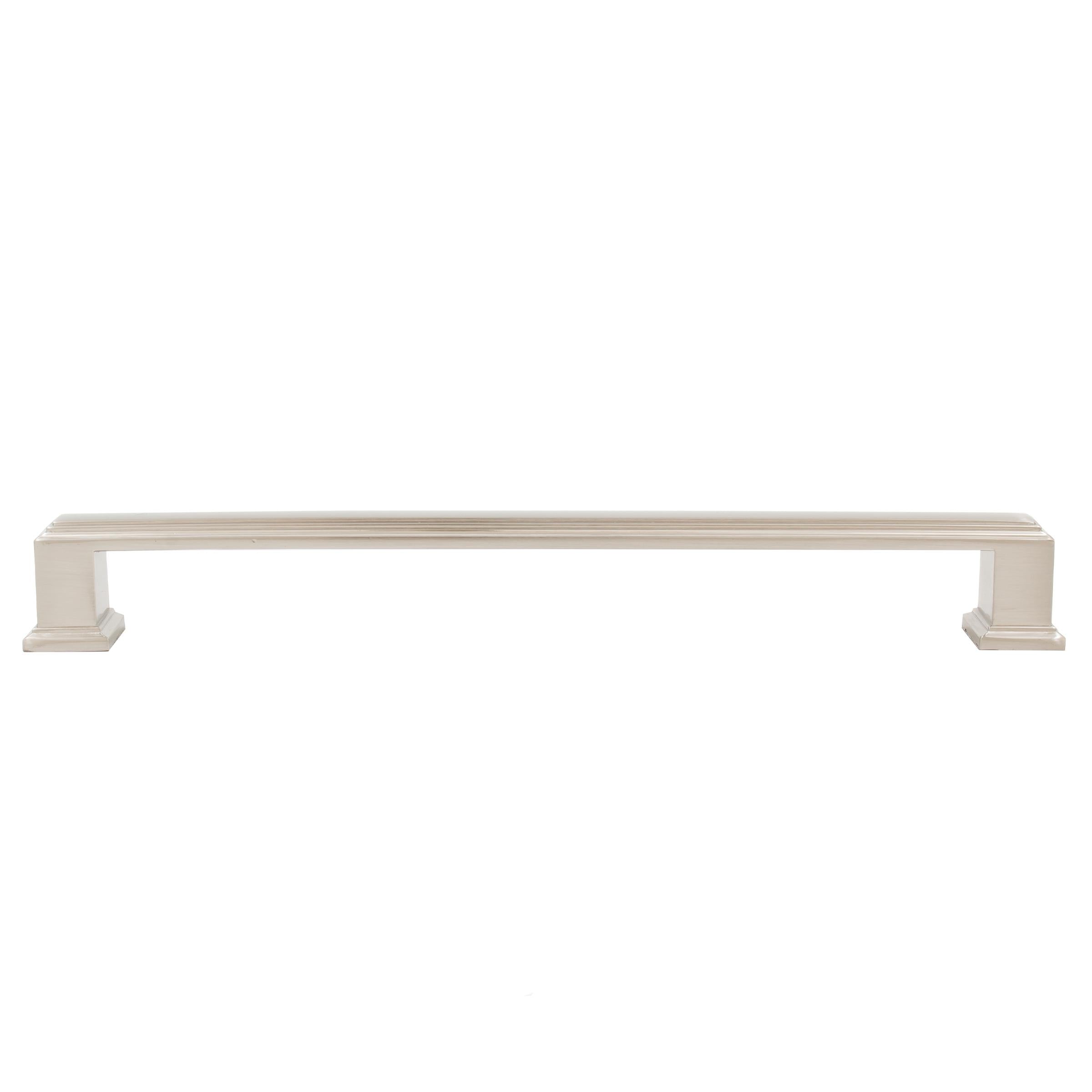 Stone Harbor Hardware Metropolis Cabinet Pull, 192 Millimeters, Satin Nickel