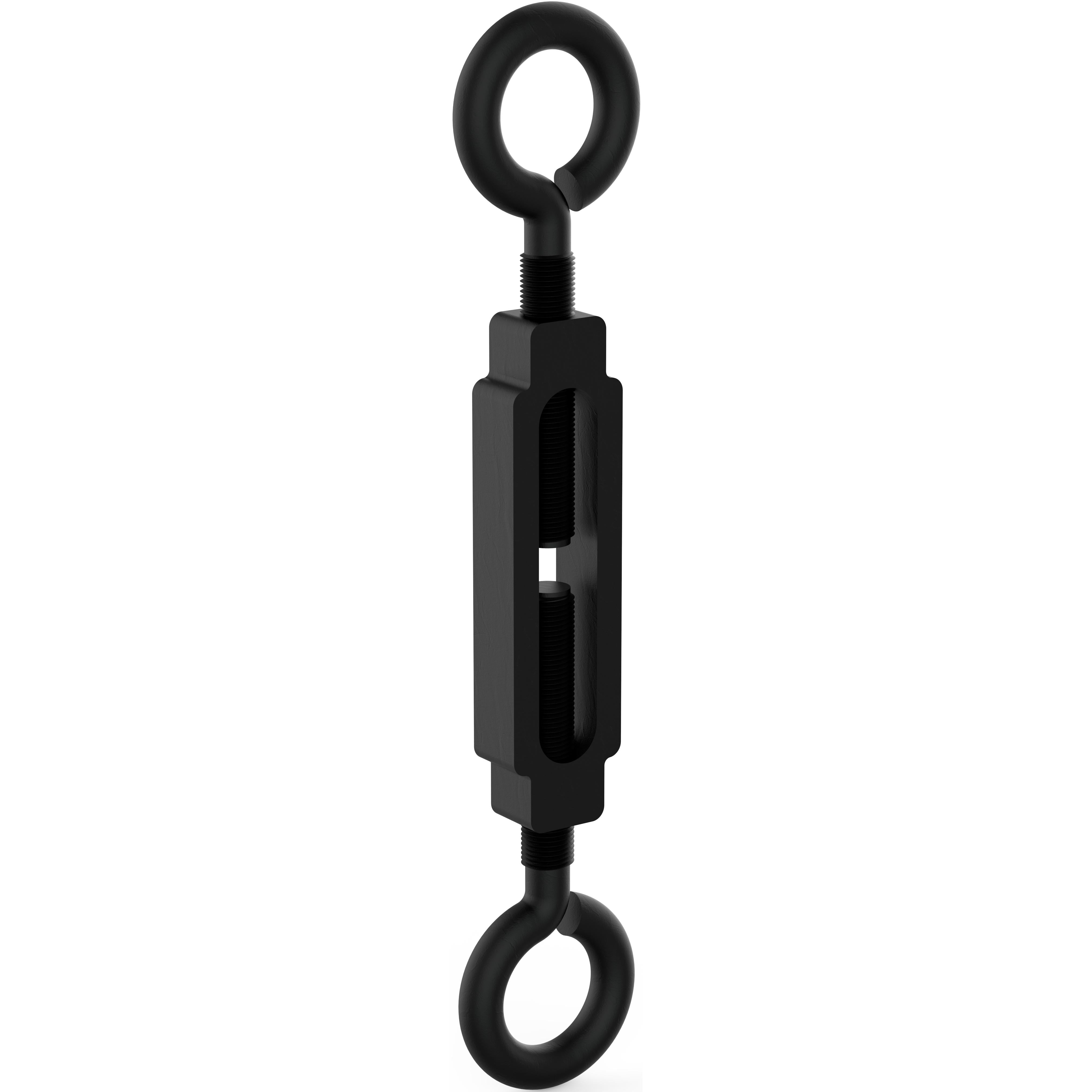 V2175 3/8" x 10-1/2" Turnbuckle Eye / Eye - Black