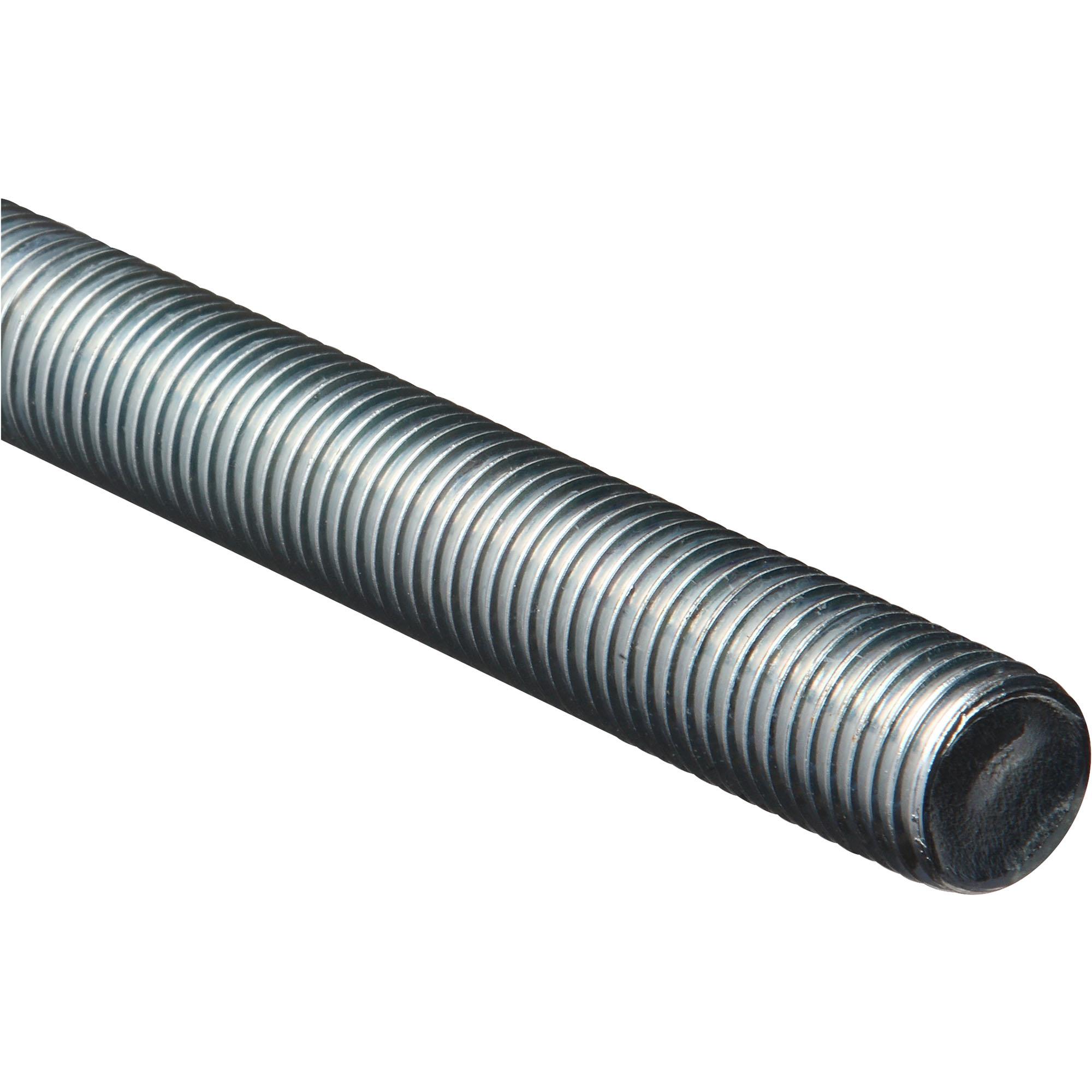 4000BC 1" -8 x 36" Steel Threaded Rod - Zinc Plated