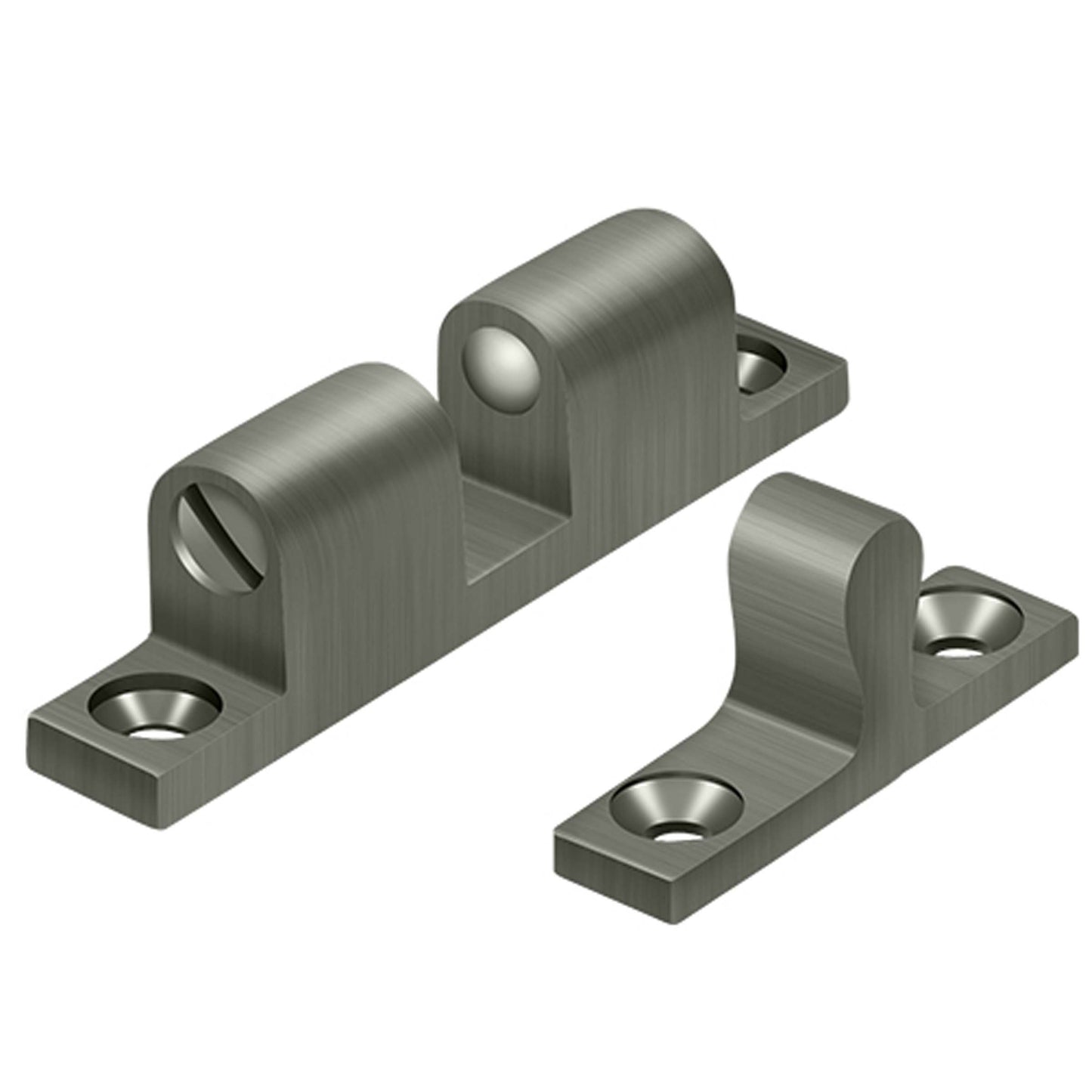 Deltana BTC10U15A Solid Brass 1.8-Inch x 0.3-Inch Ball Tension Catch