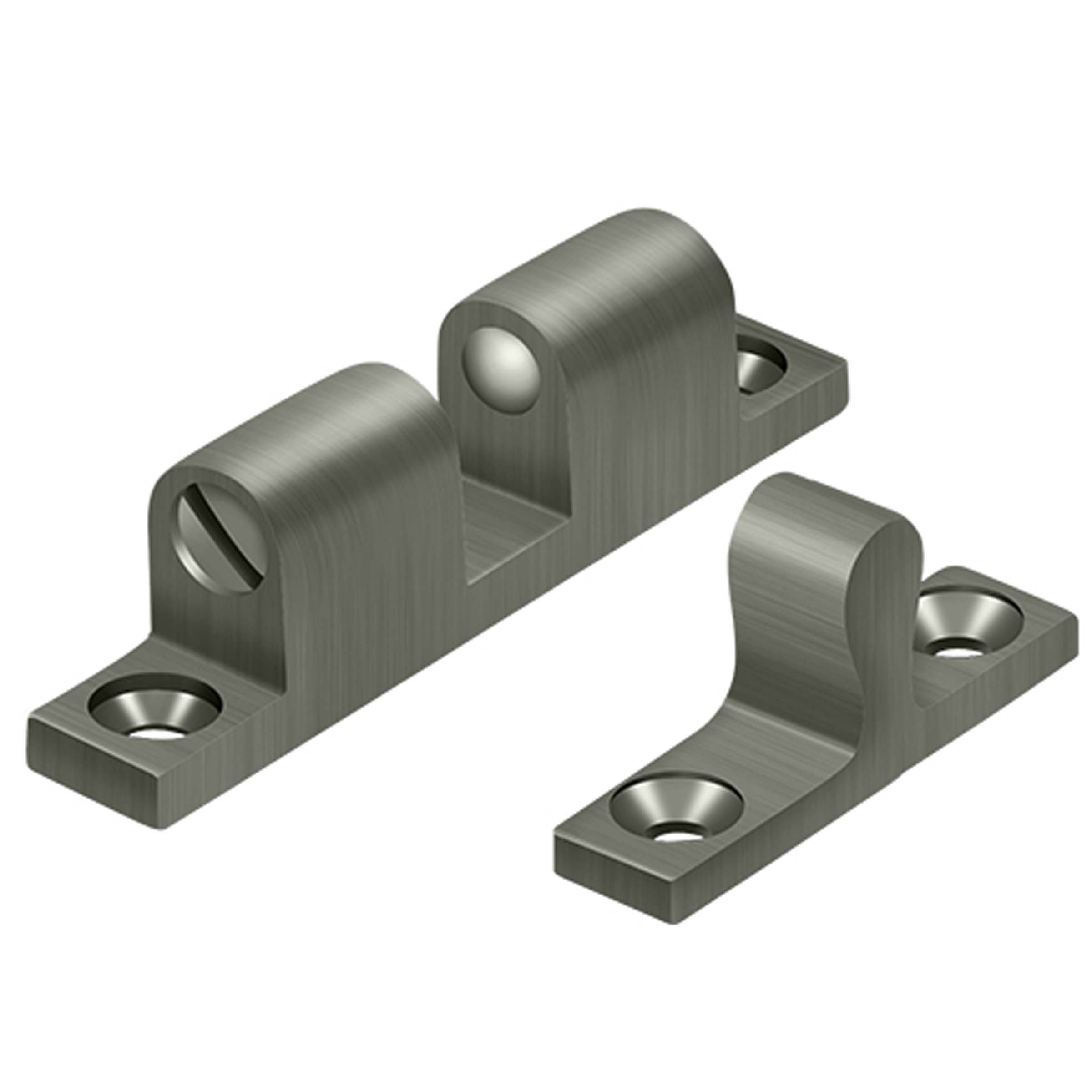 Deltana BTC10U15A Solid Brass 1.8-Inch x 0.3-Inch Ball Tension Catch