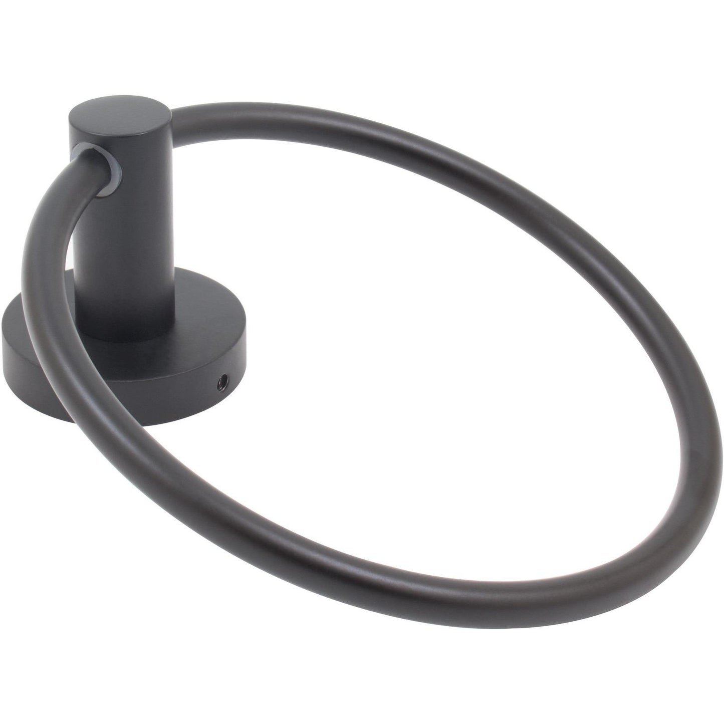 Stone Harbor Hardware Zurich Towel Ring, Matte Black