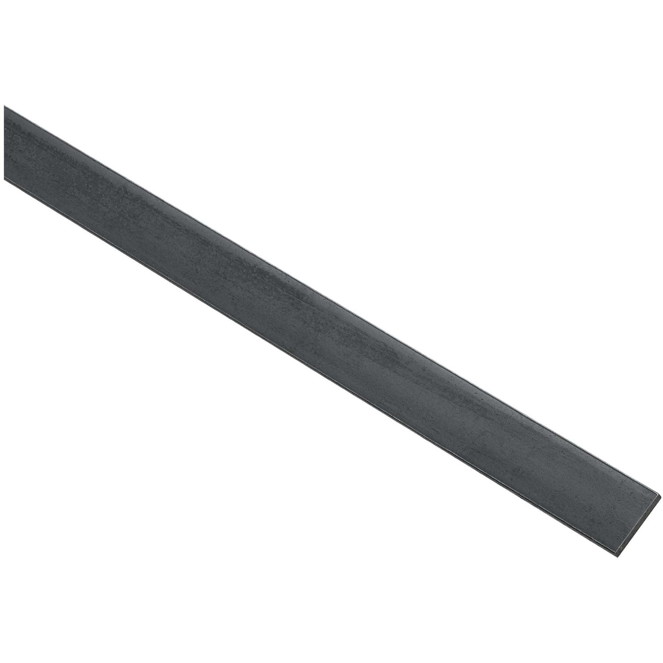 National Hardware - N215-632 4063BC, 1-1/4" x 48" Solid Flats in Plain Steel