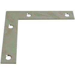 National Hardware - V117 4" x 3/4" Corner Plate - 4 Per Pack