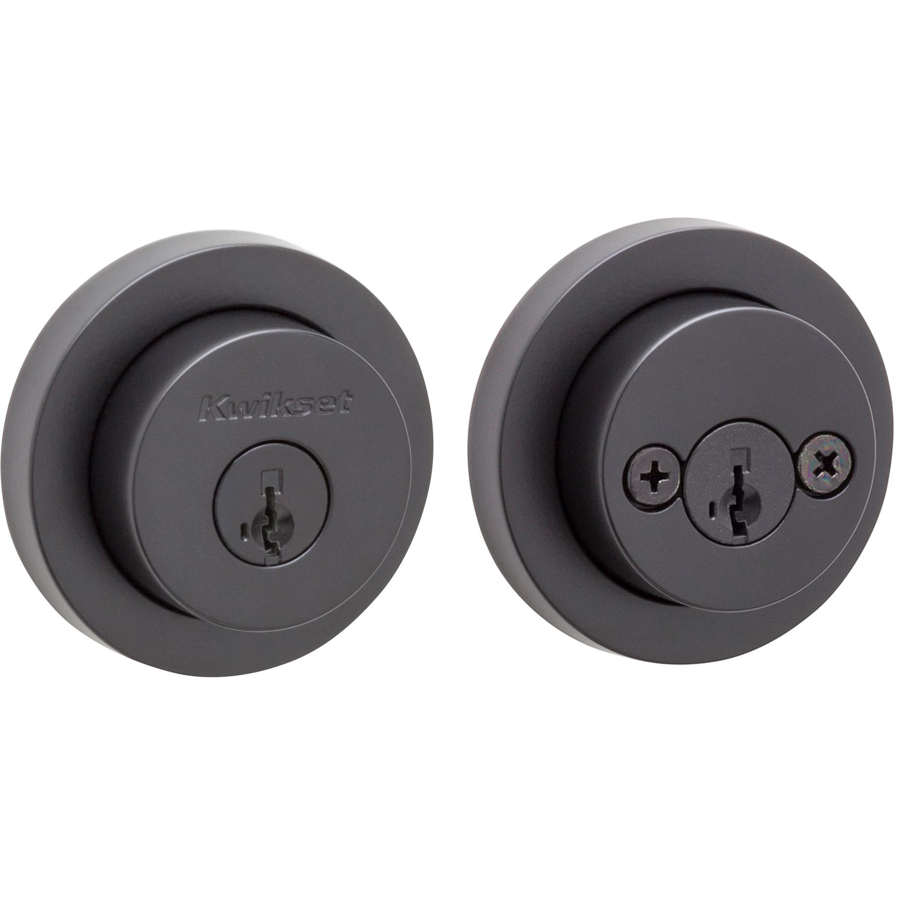 159 RDT 514 SMT 6AL STRKP K3 Milan 2-Cyl Deadbolt - Matte Black