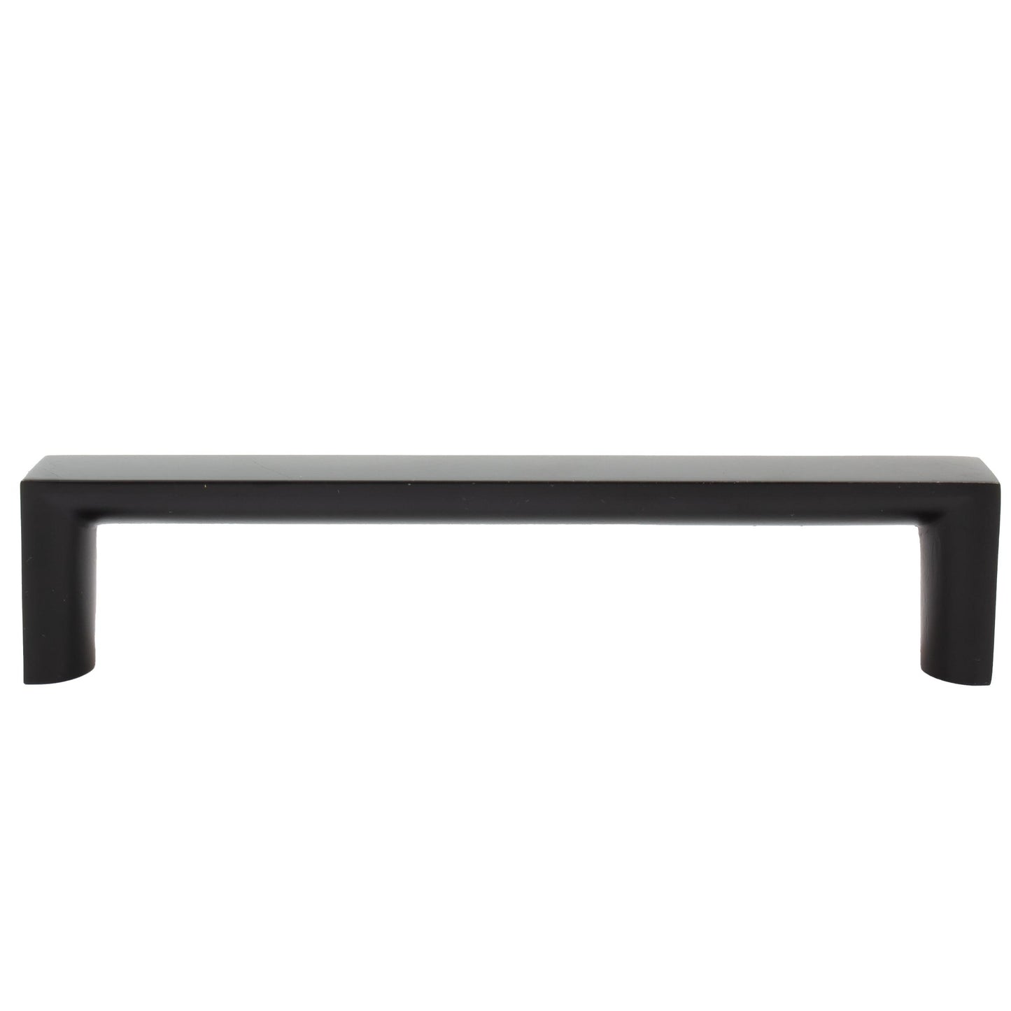 Stone Harbor Hardware Plateau Cabinet Pull, 128 Millimeters, Matte Black