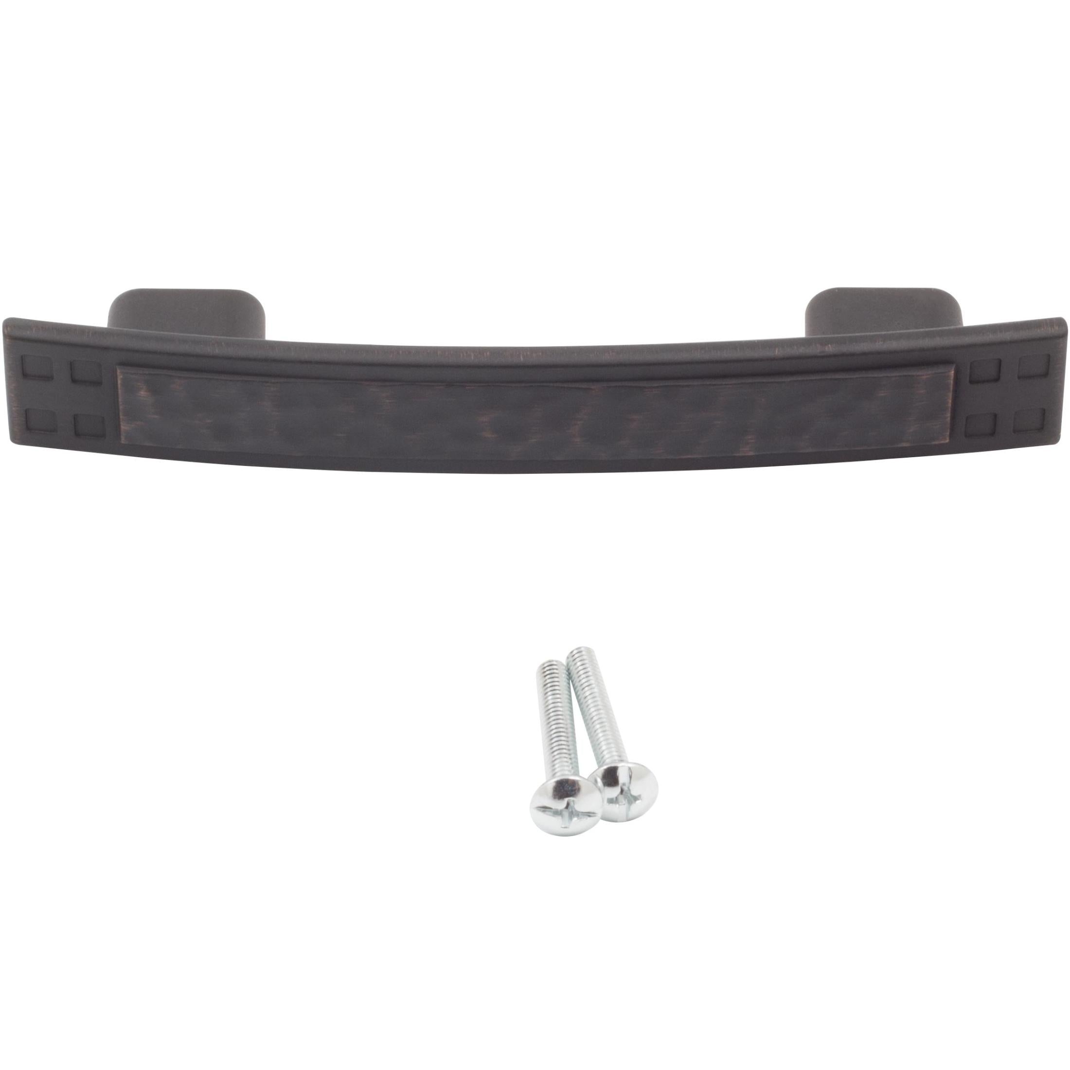 Arts & Crafts Cabinet Pull, 3 Inches, 96 Millimeters