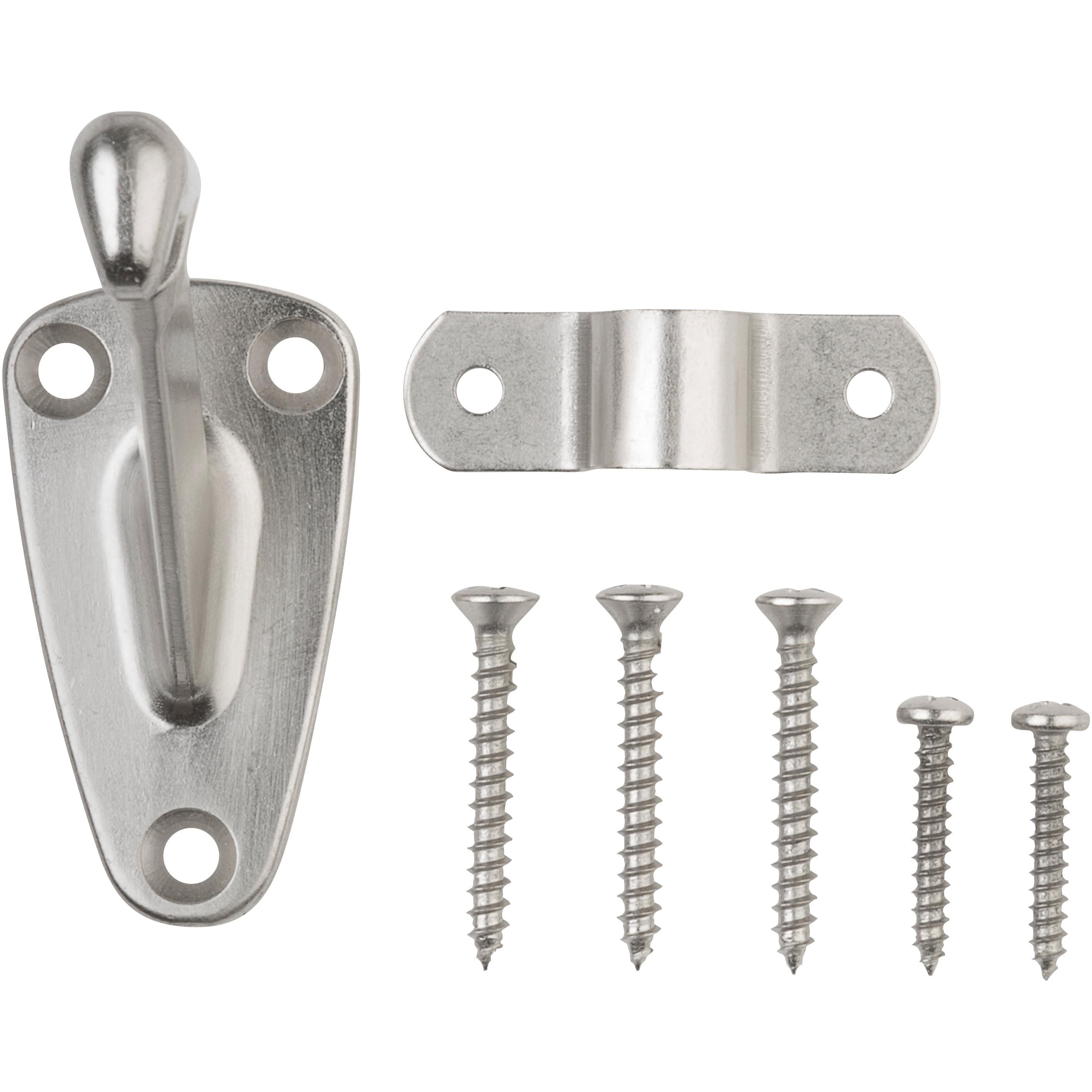 V112 Handrail Bracket - Satin Nickel