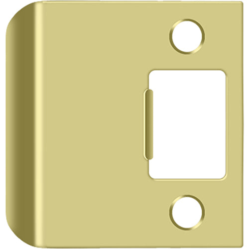 SPE225U3 2-1/4" x 1-3/4" (2-1/4" OAL) SC Extended Lip Strike - Polished Brass