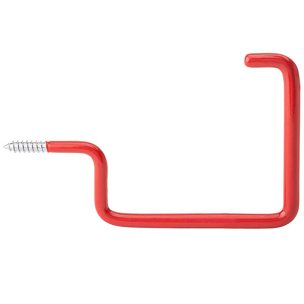 2155BC Vinyl Large Storage Screw Hook - Red