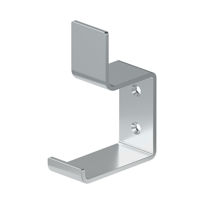 MH11U26 2-5/8" Heavy-Duty Modern Hook - Polished Chrome