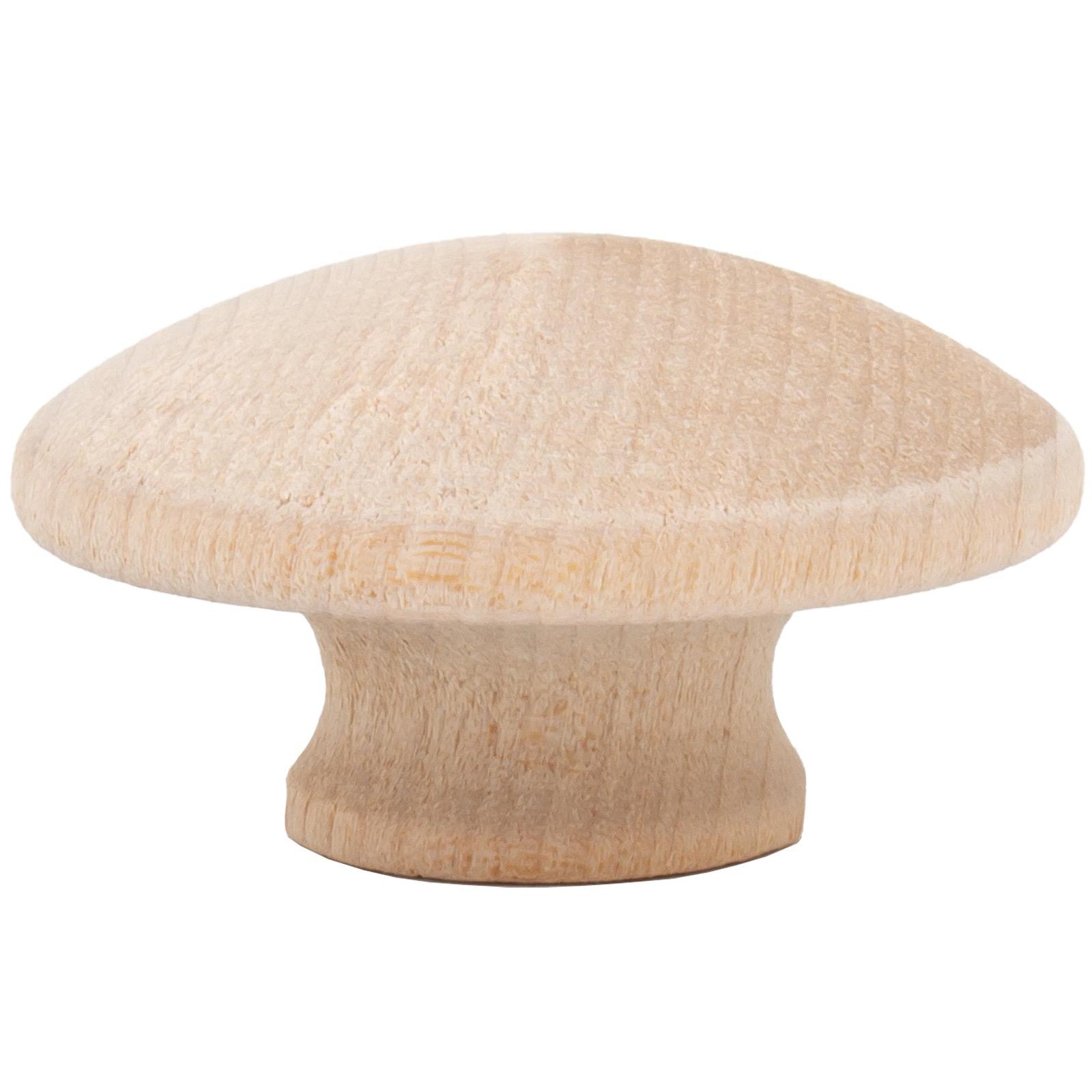 Stone Harbor Hardware Wood Cabinet Knob, 1-3/4 Inches, Birch Wood