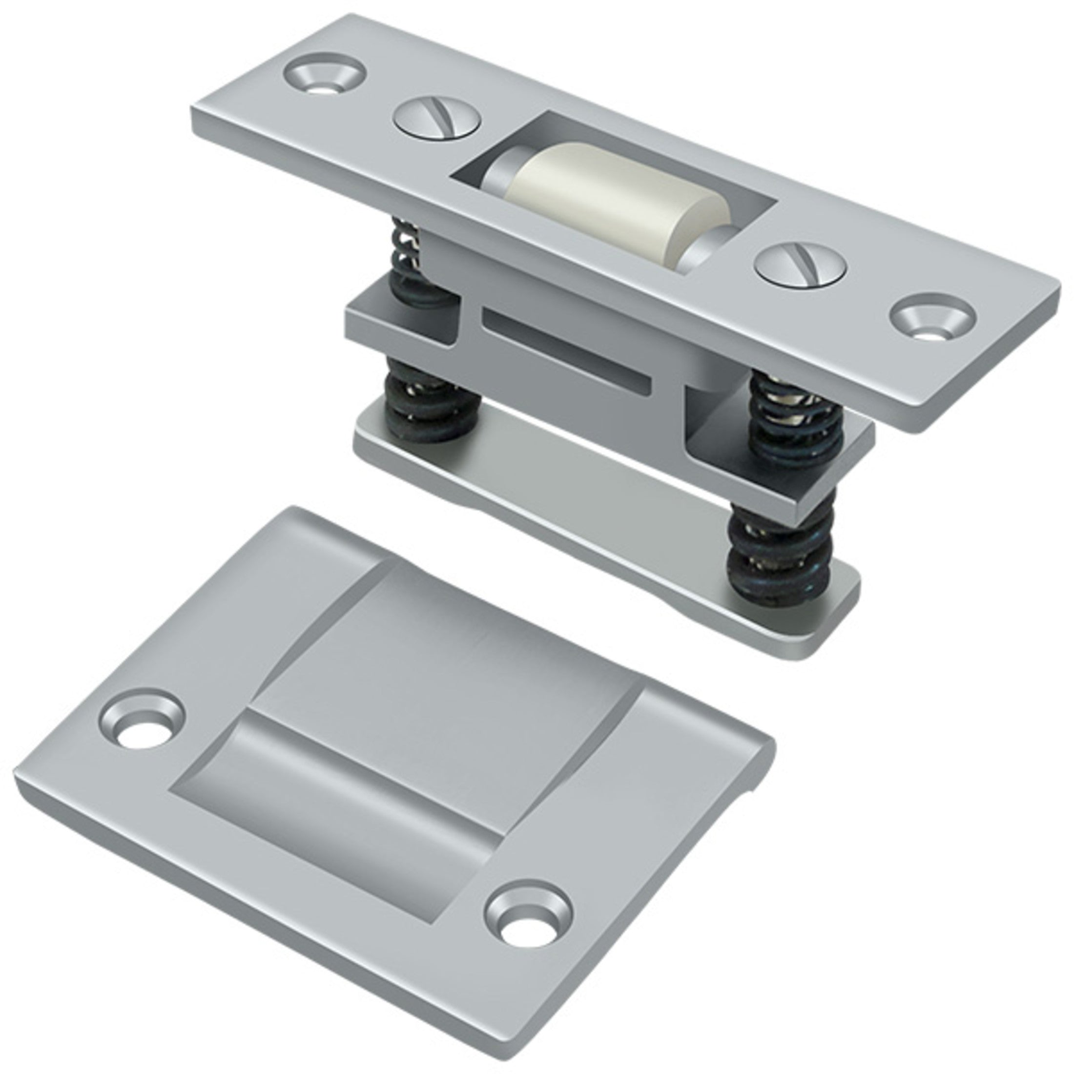 Deltana RCA430U26D HD Adjustable Solid Brass Roller Catch