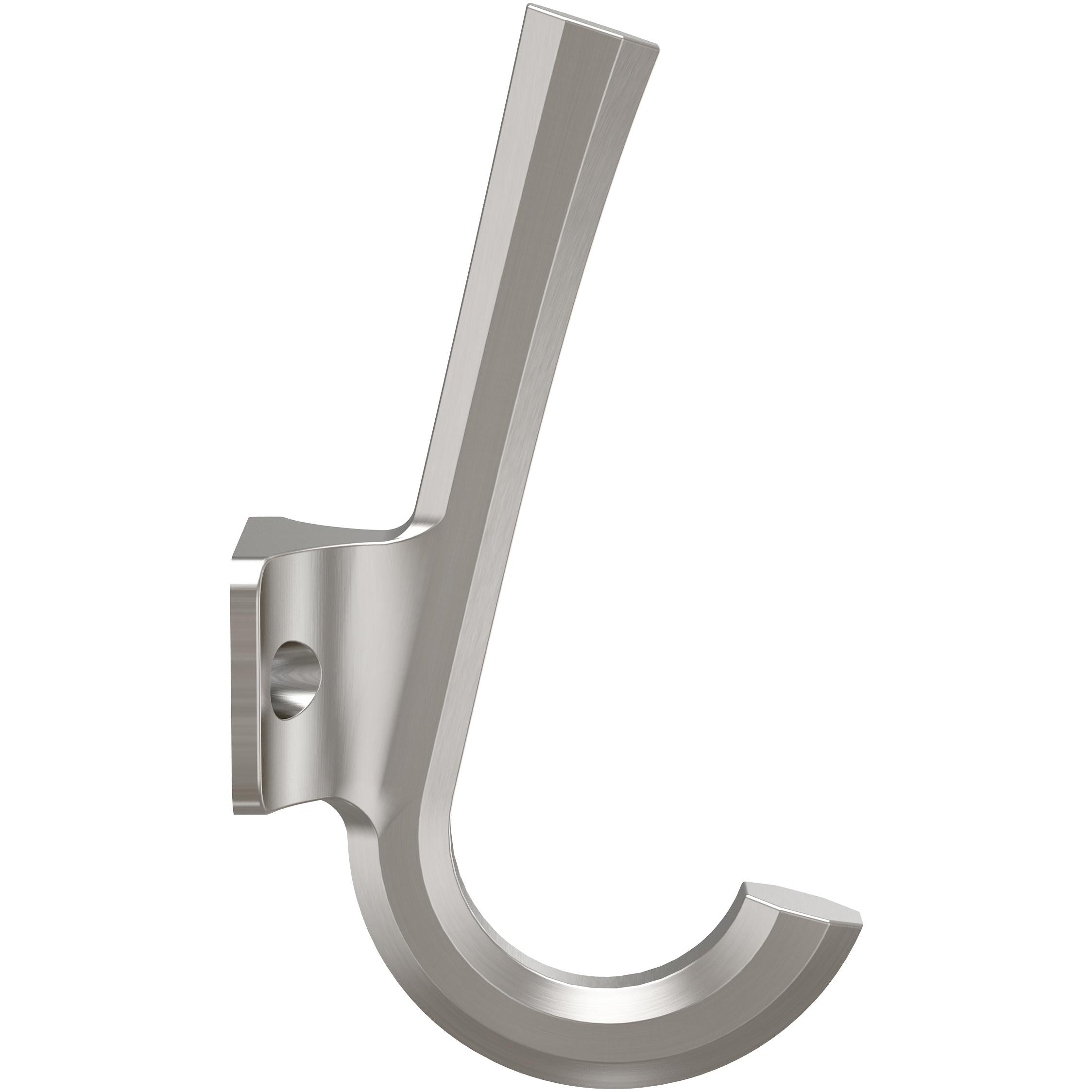 V1457 Powell Angled Hook - Satin Nickel