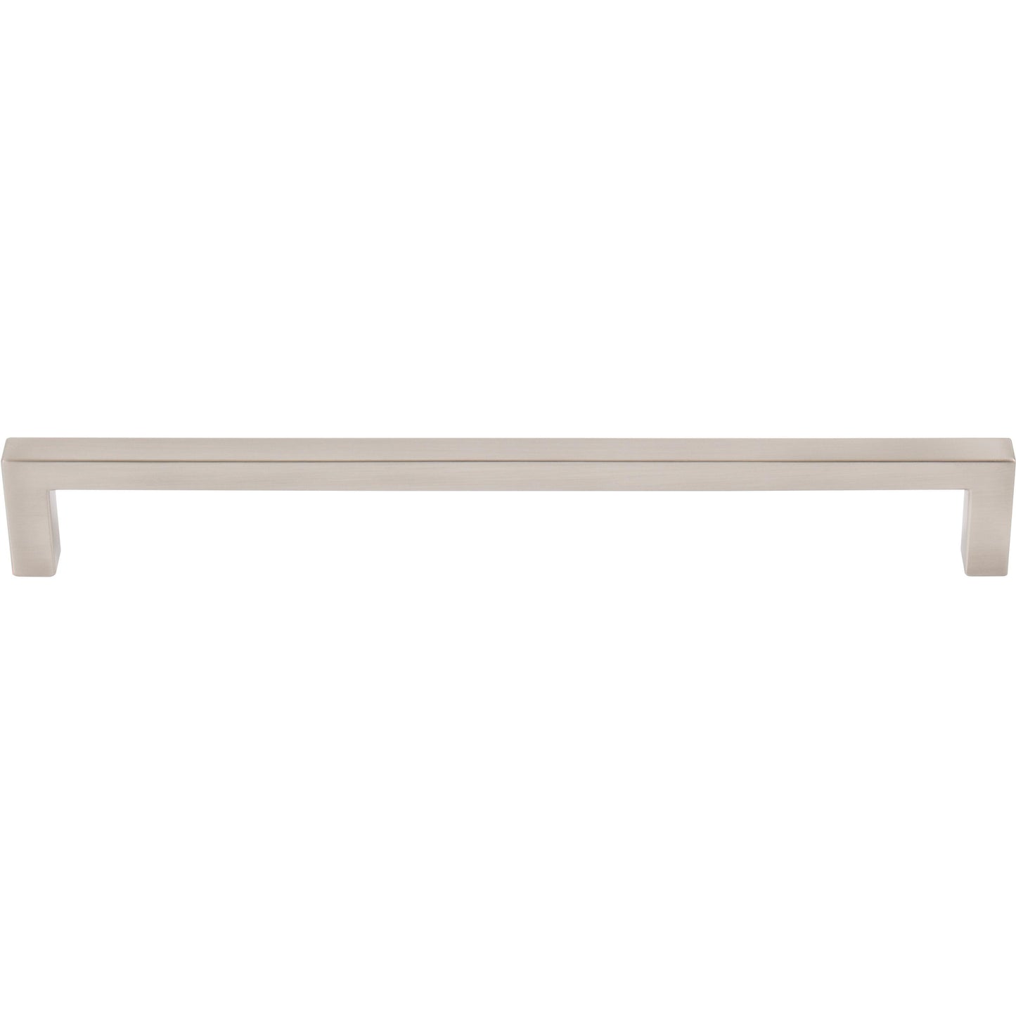 Stone Harbor Hardware Contemporary Square Cabinet Pull, 224 Millimeters, Zinc Base Material, Satin Nickel