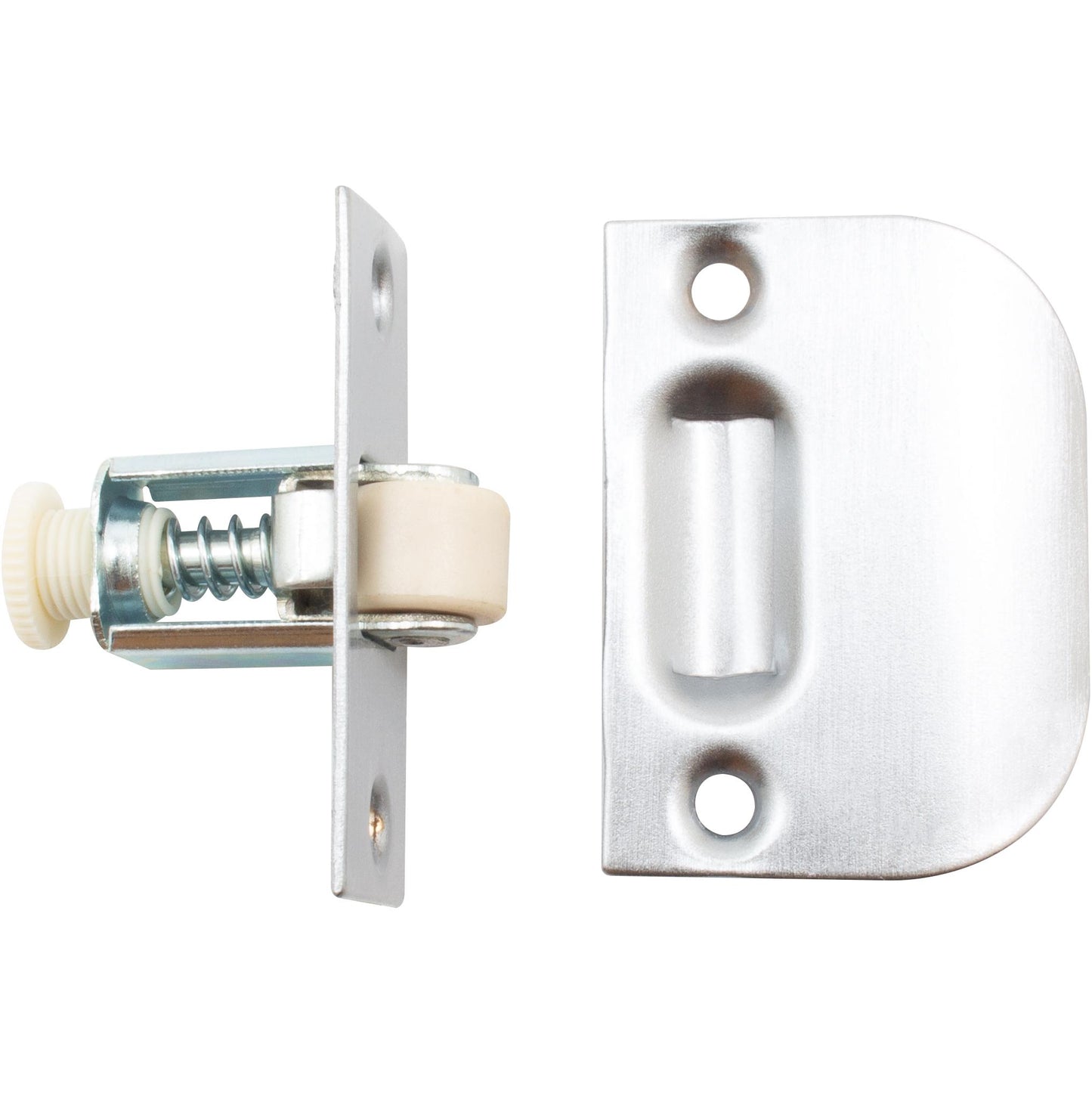 Stone Harbor Hardware Roller Catch, 2-1/4" x 7/8", Satin Chrome