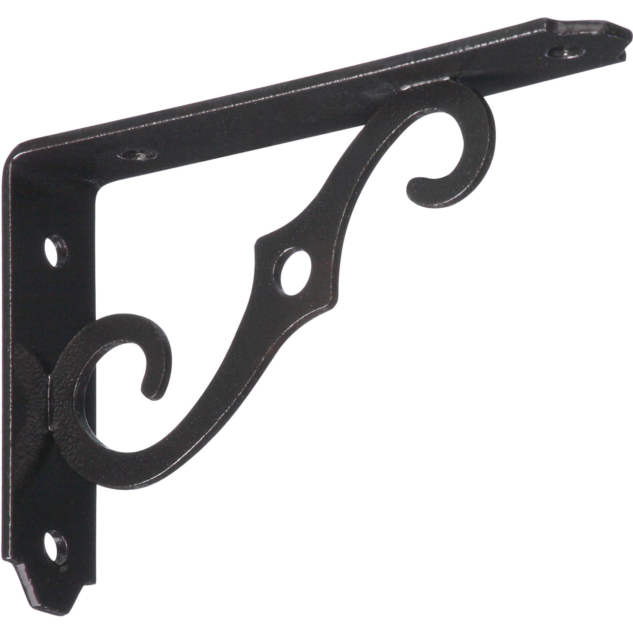152BC 5" x 3-1/2" Ornamental Shelf Bracket - Antique Bronze