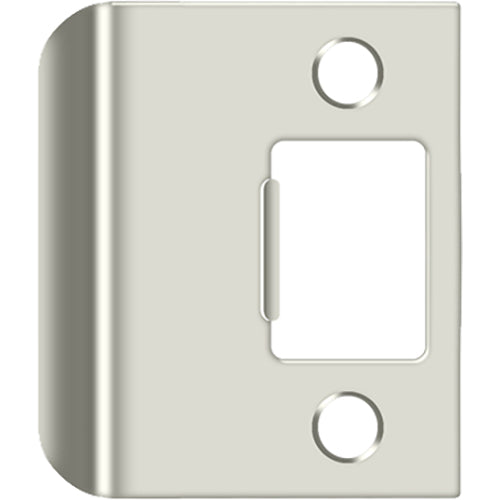 SPE200U14 2-1/4" x 1-1/2" (2" OAL) SC Extended Lip Strike - Polished Nickel