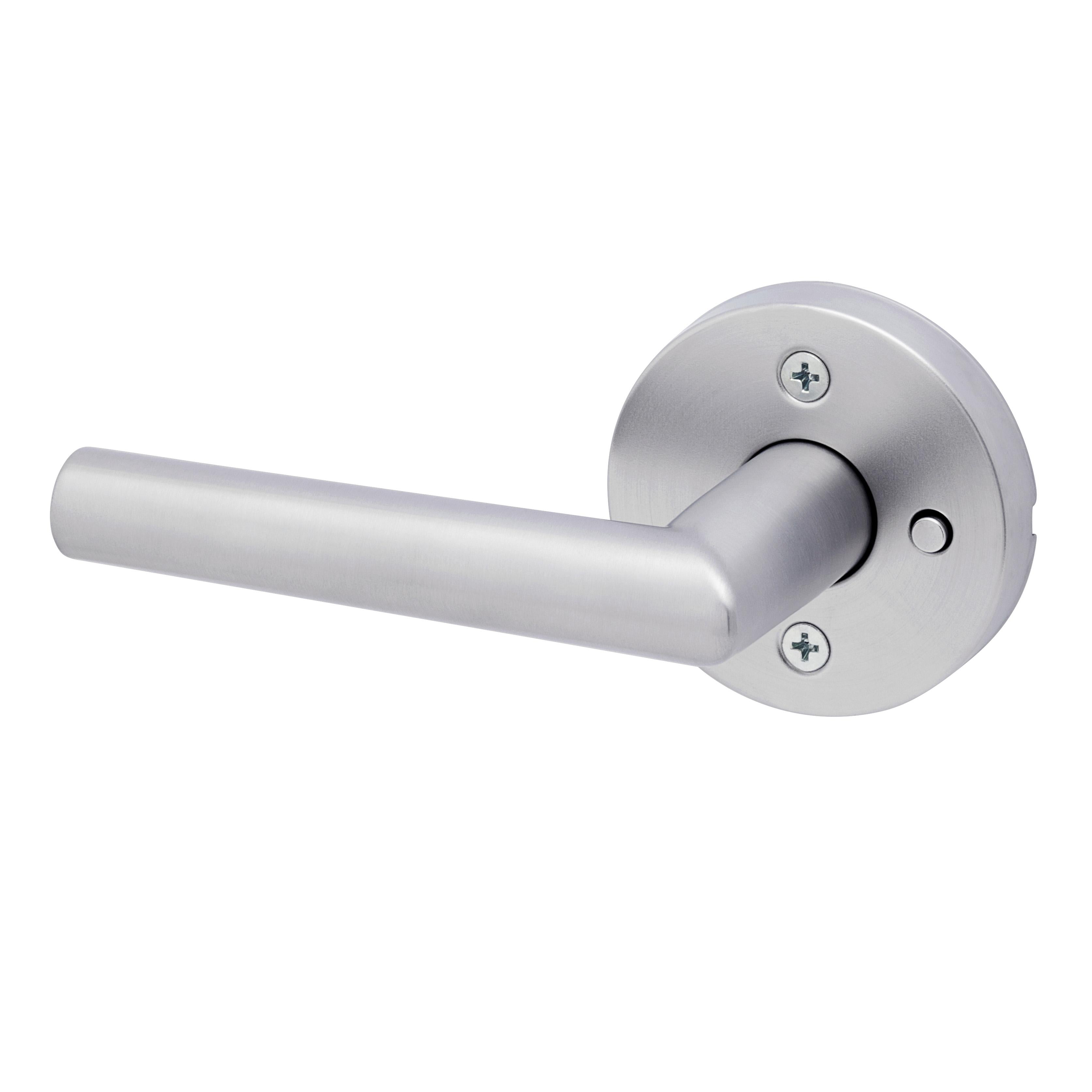 Milan Privacy/Bed & Bath Lever - 155 Series with Round Trim - Boxpack