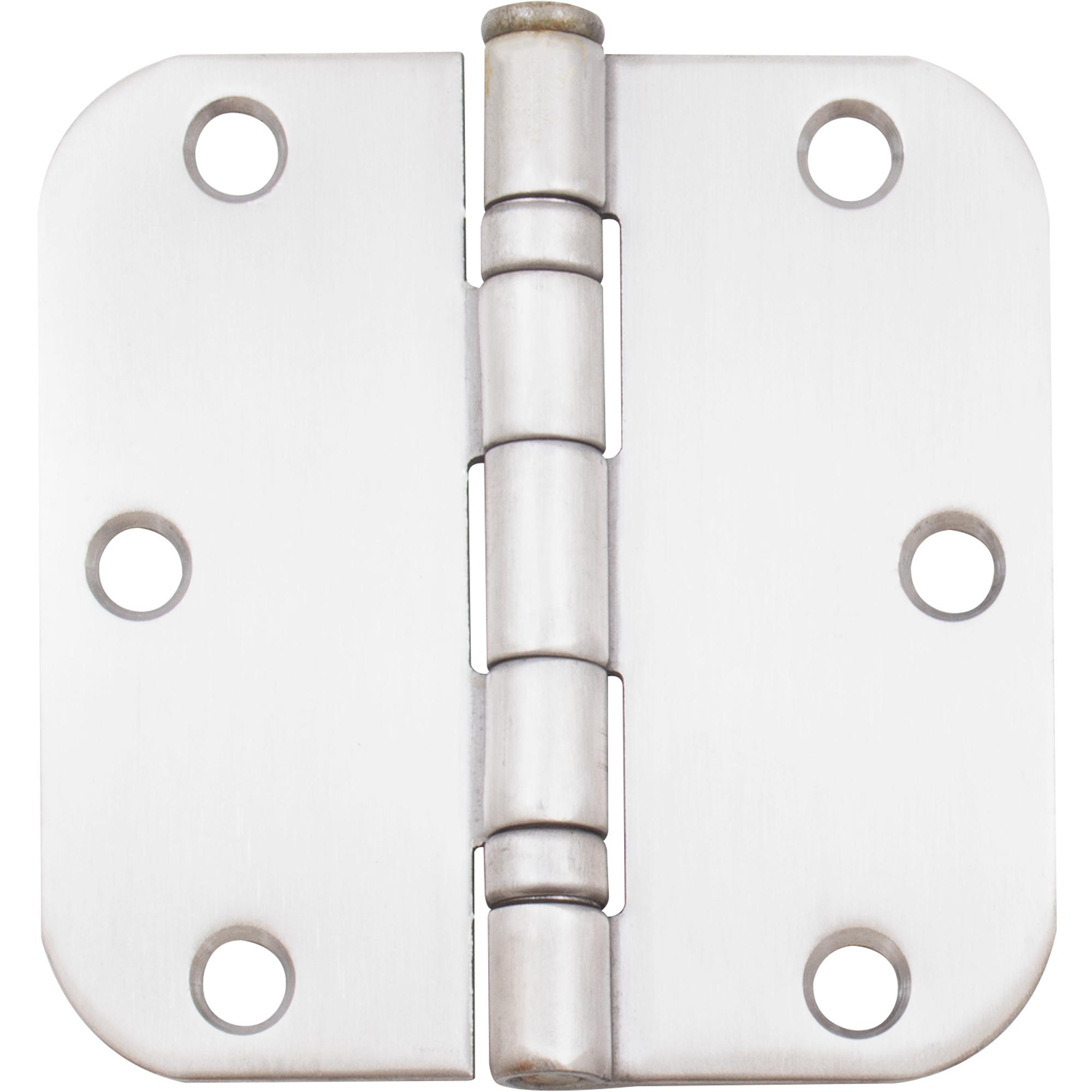 Ball Bearing Hinge, 3-1/2 Inches, 5/8" Radius Corner, Bulk Pack (100 Each)