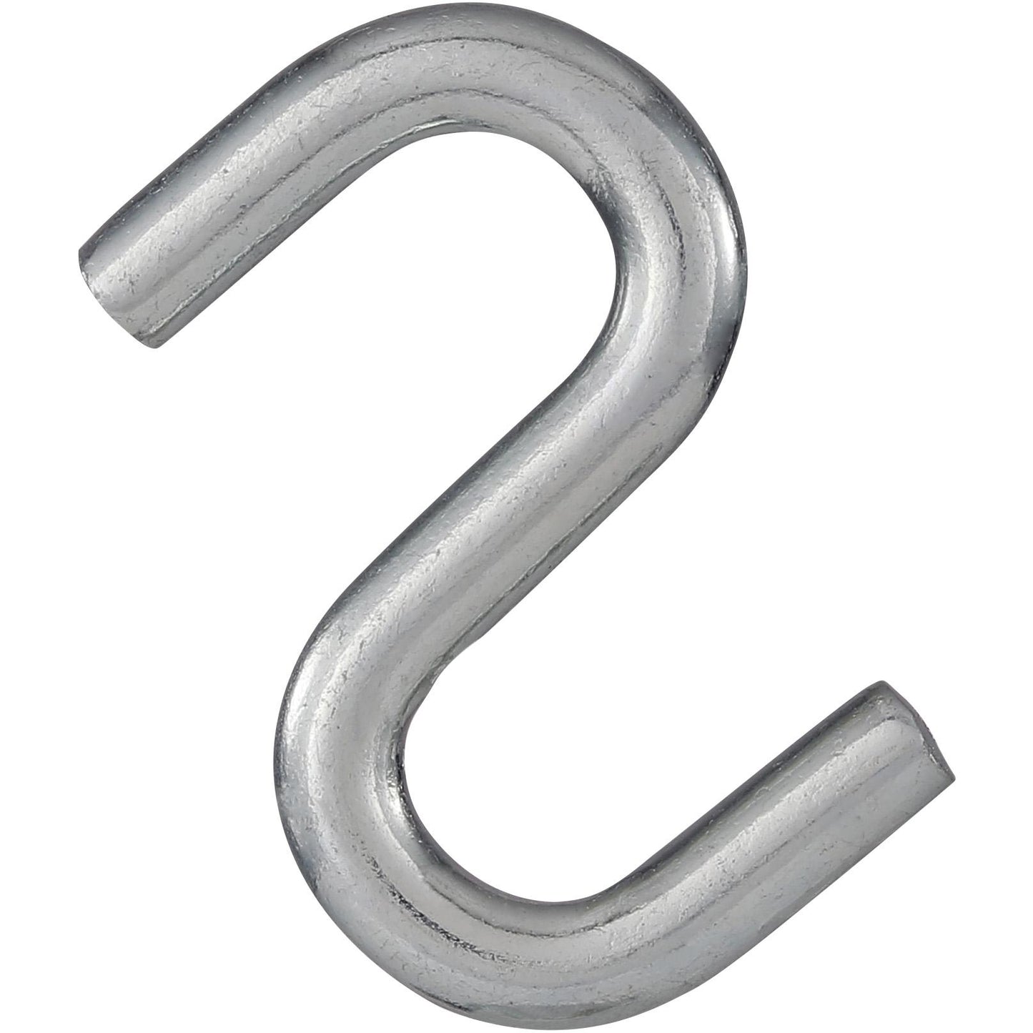 V2076 2" Open S Hook 2/pk - Zinc Plated