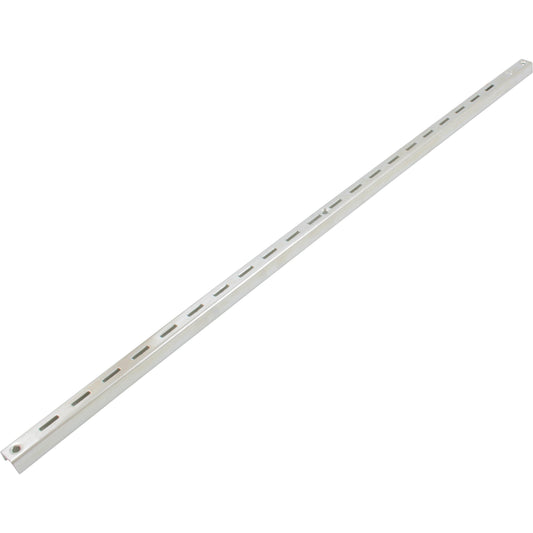 Stone Harbor Hardware Single Track Wall Standard, 48 Inches, Satin Anochrome