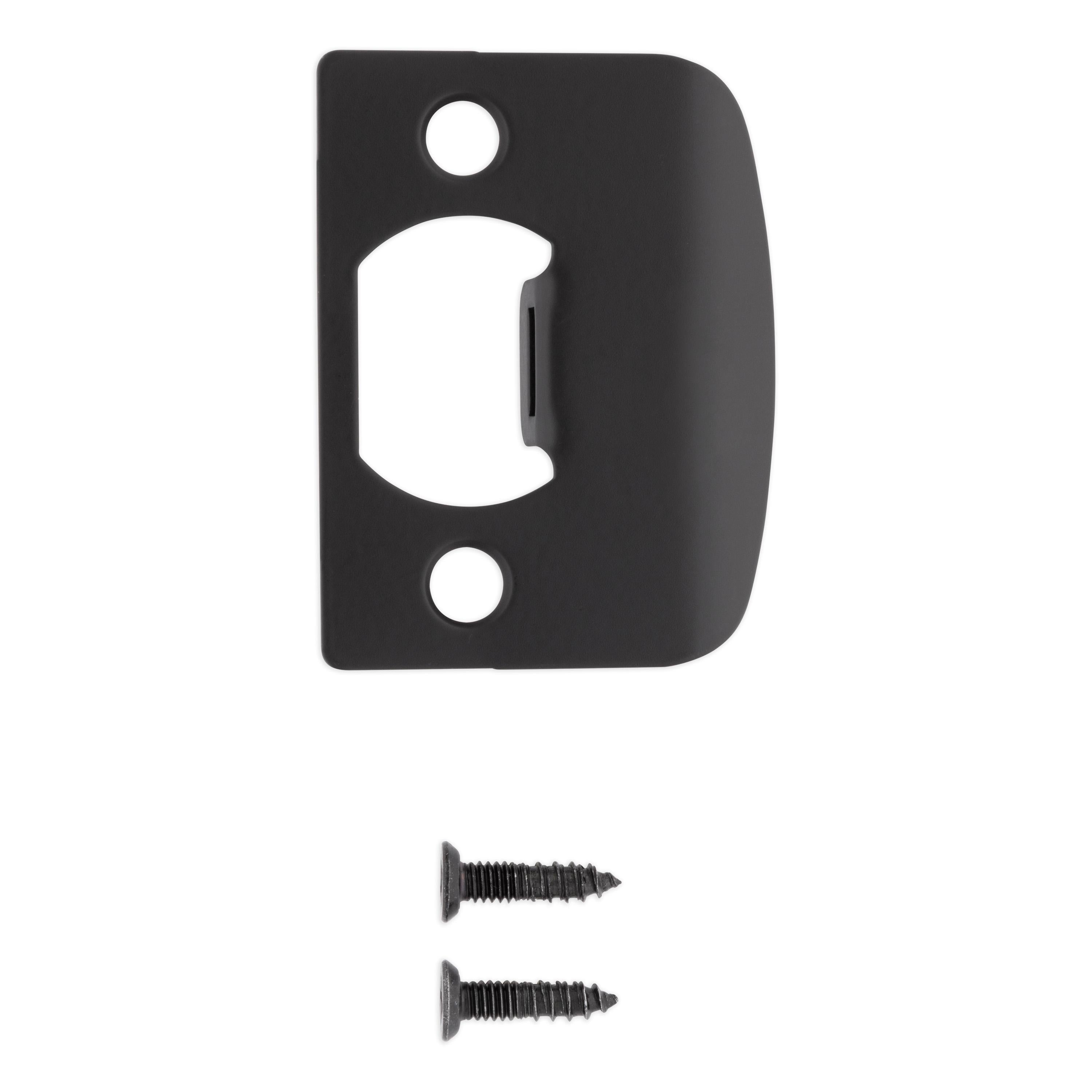 83437-040 SC Knob / Lever Full Lip Strike - Matte Black