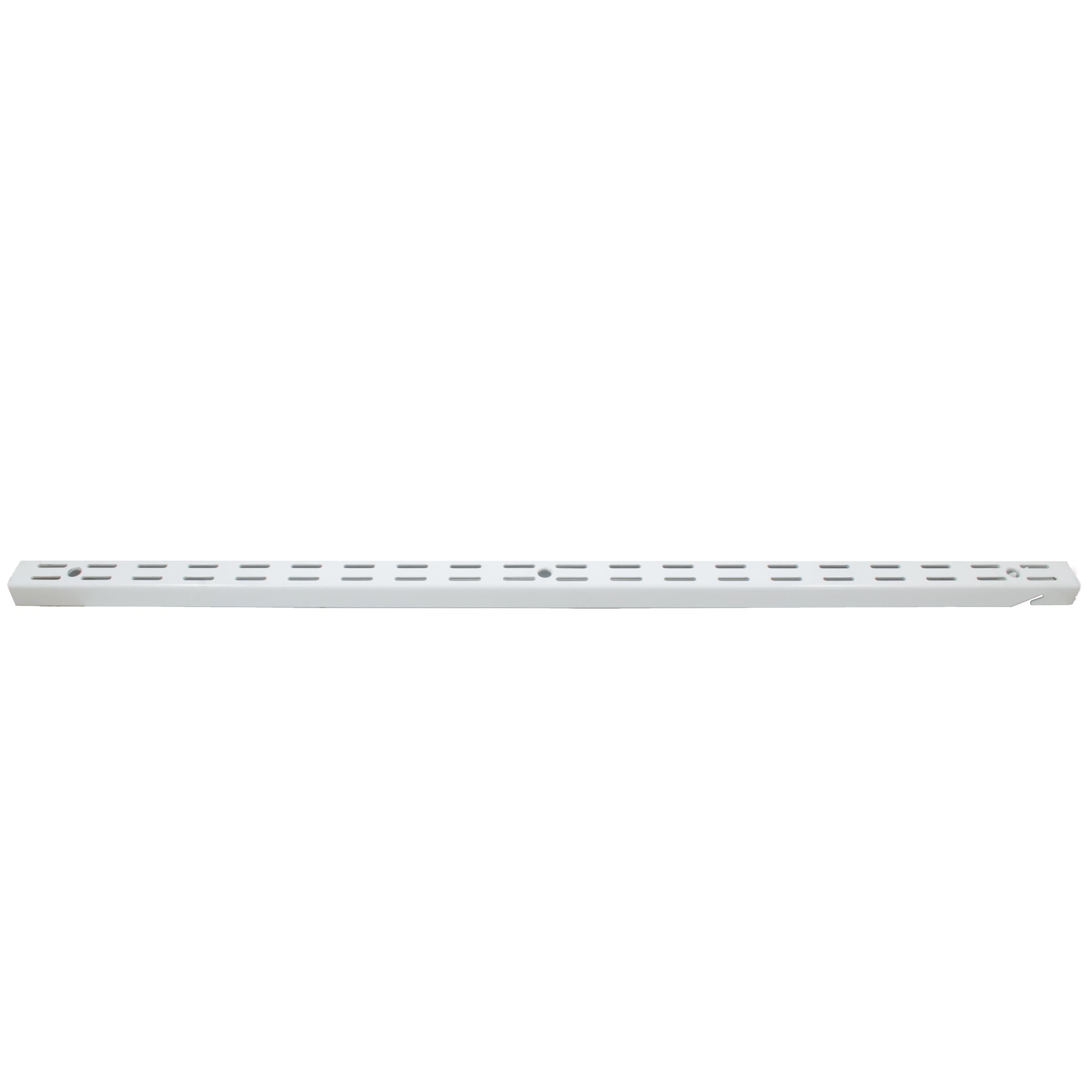 Stone Harbor Hardware Standard-Duty Double Track Wall Standard, 70 Inches, White