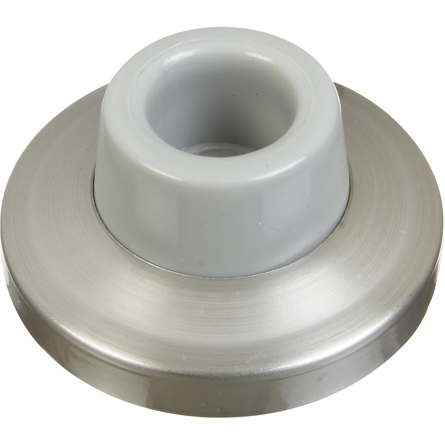 National Hardware - V1935 Brass Wall Door Stop - Satin Nickel