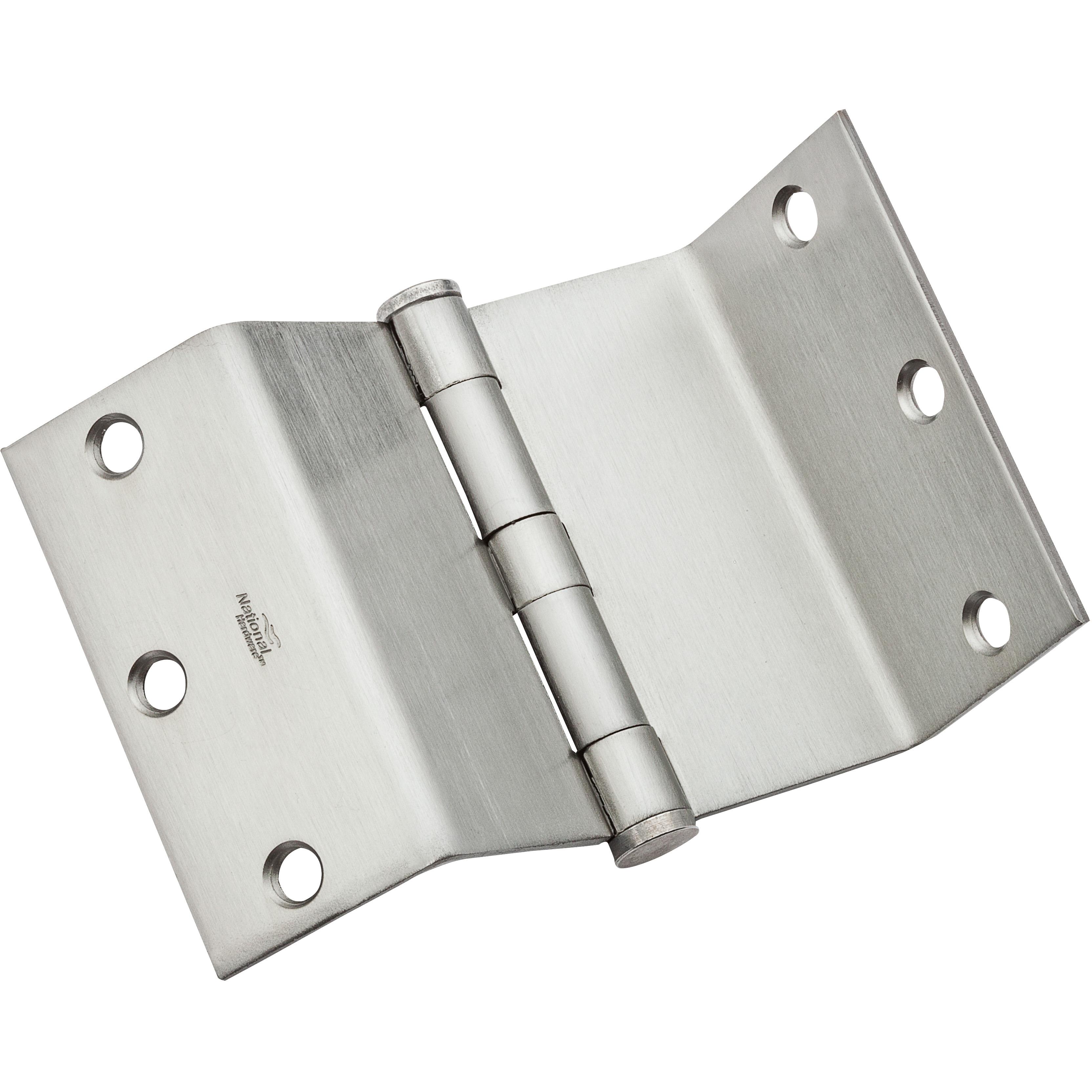 DPBF248 3-1/2" SQR Swing Clear Hinge 1/pk - Satin Chrome