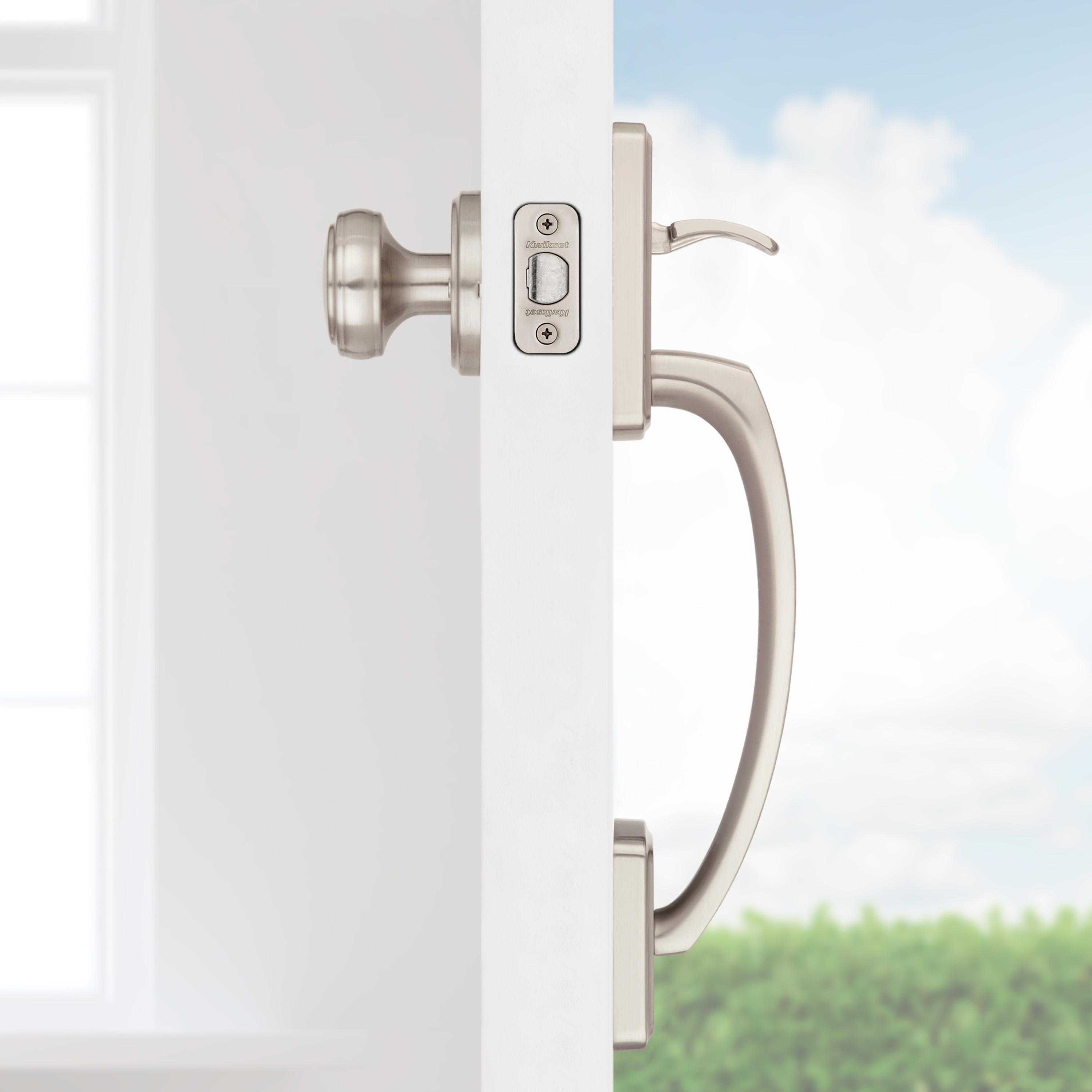 815BFHXSOK 15 RBP Brentford Handleset Bottom Only with Sora - Satin Nickel