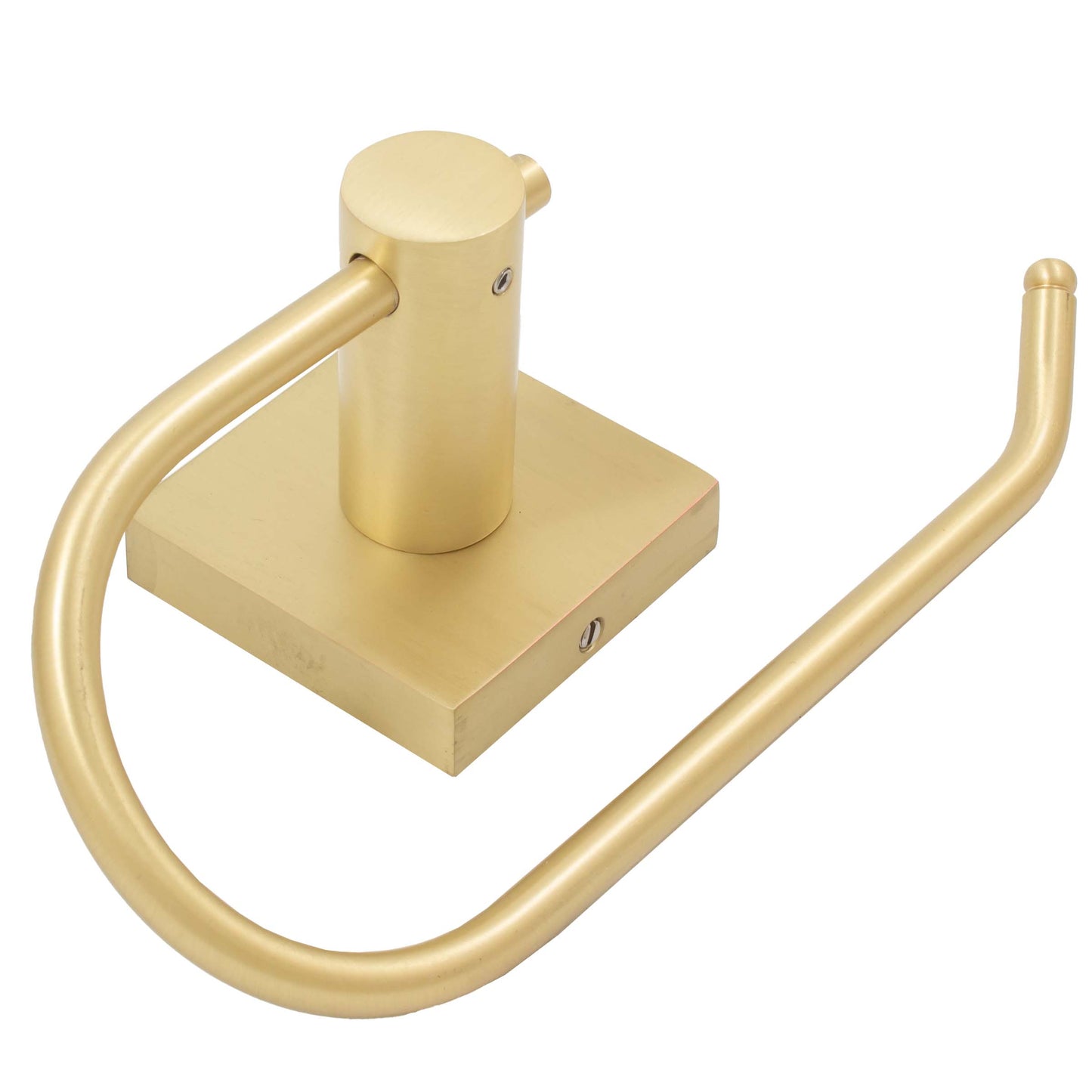 Stone Harbor Hardware Vienna European Toilet Paper Holder, Satin Brass