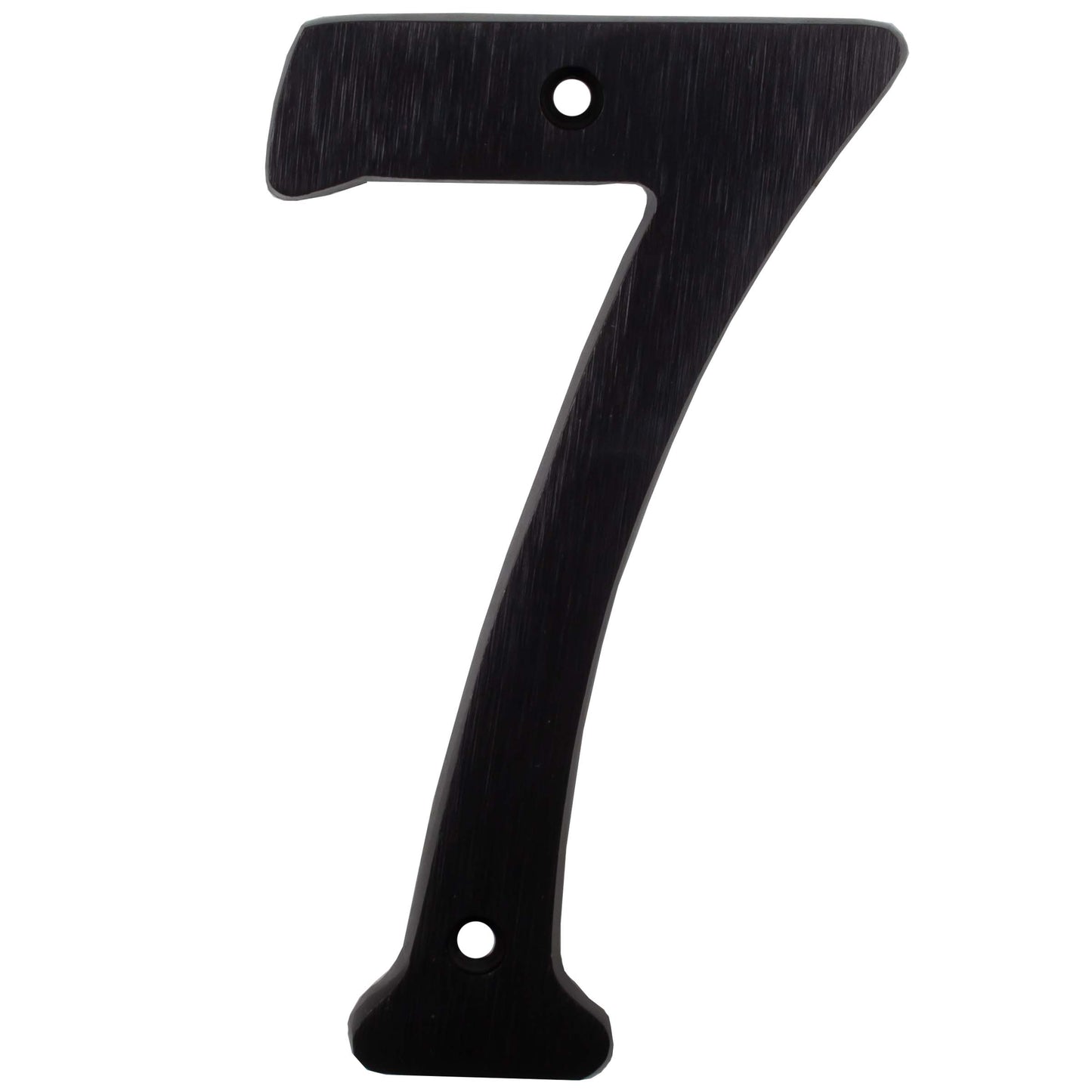 Stone Harbor Hardware Heavy-Duty House Numbers, #7, 4 Inches, Matte Black