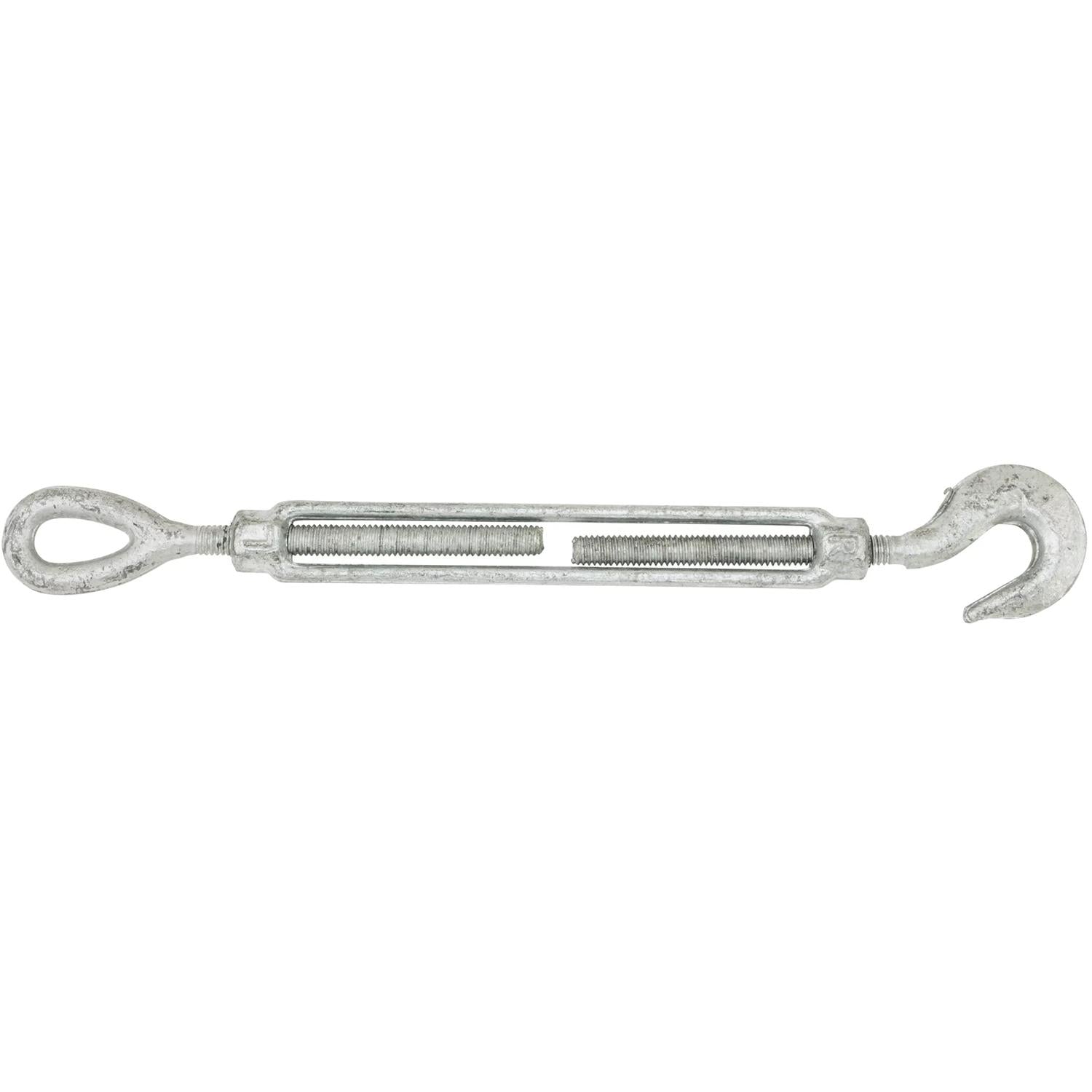 3272BC 3/8" x 6" Hook / Eye Turnbuckle - Galvanized