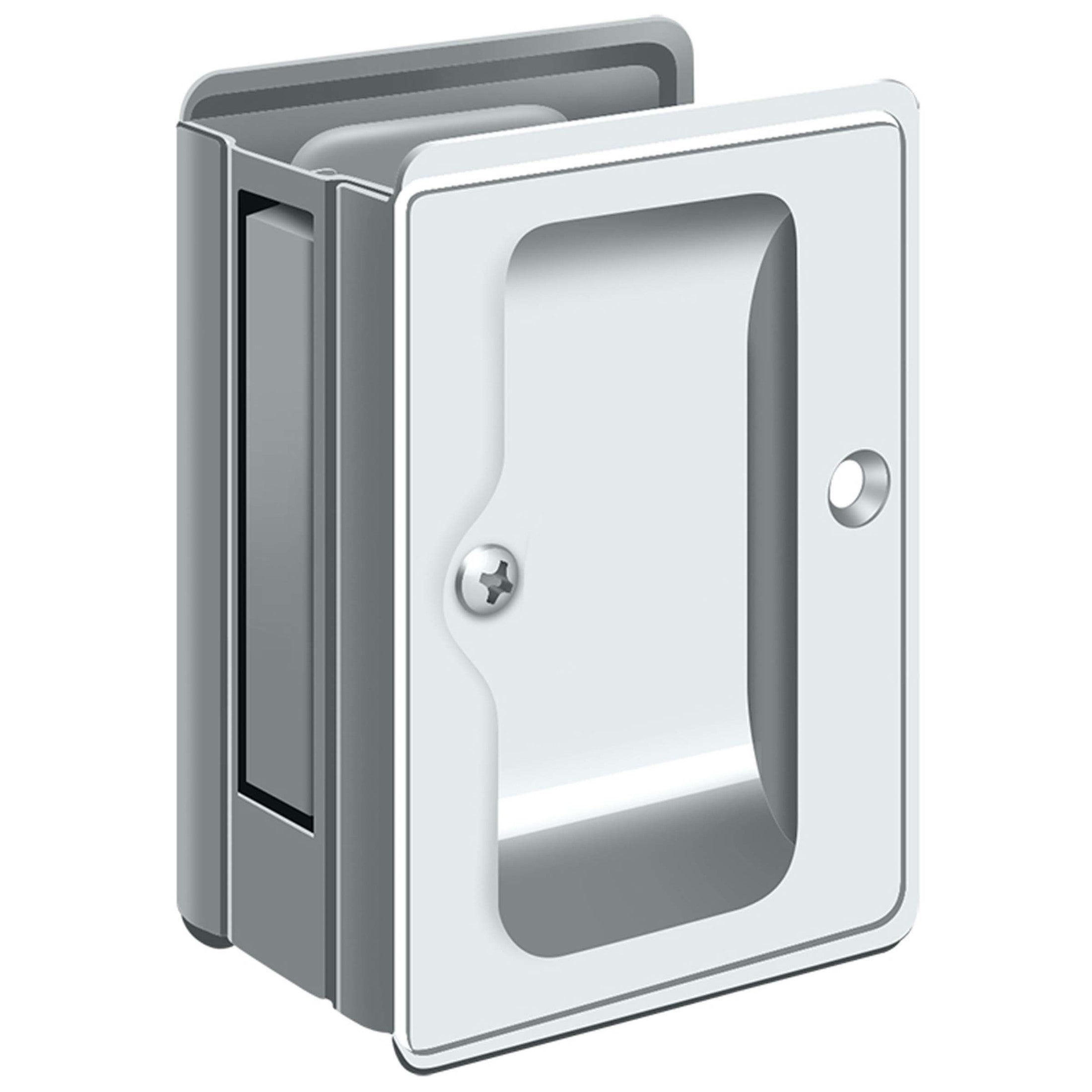 Deltana SDPA325U26 Adjustable 3 1/4-Inch x 2 1/4-Inch Passage HD Pocket Locks