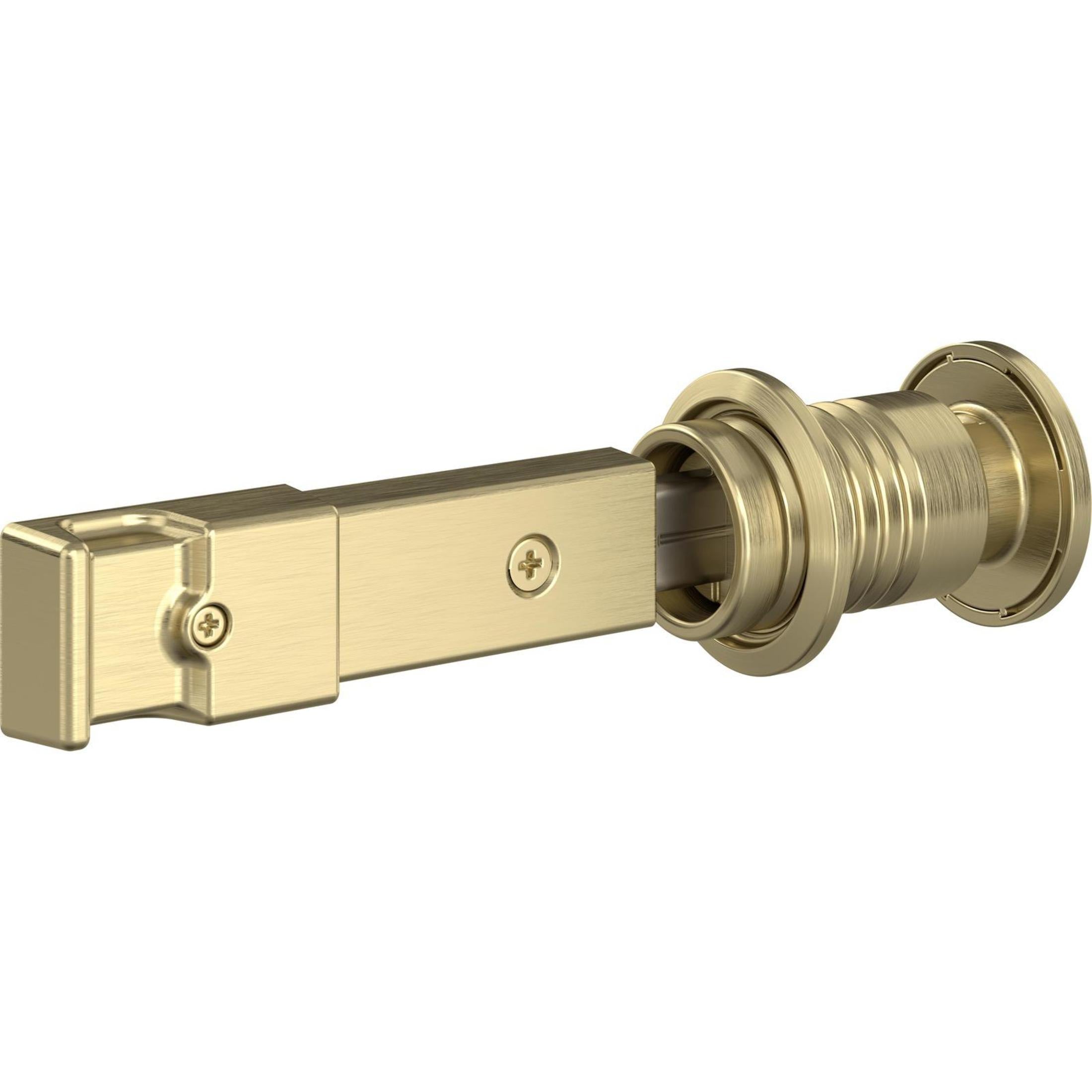National Hardware - N700-152 V1045 Barn Door Privacy Lock - Brushed Gold