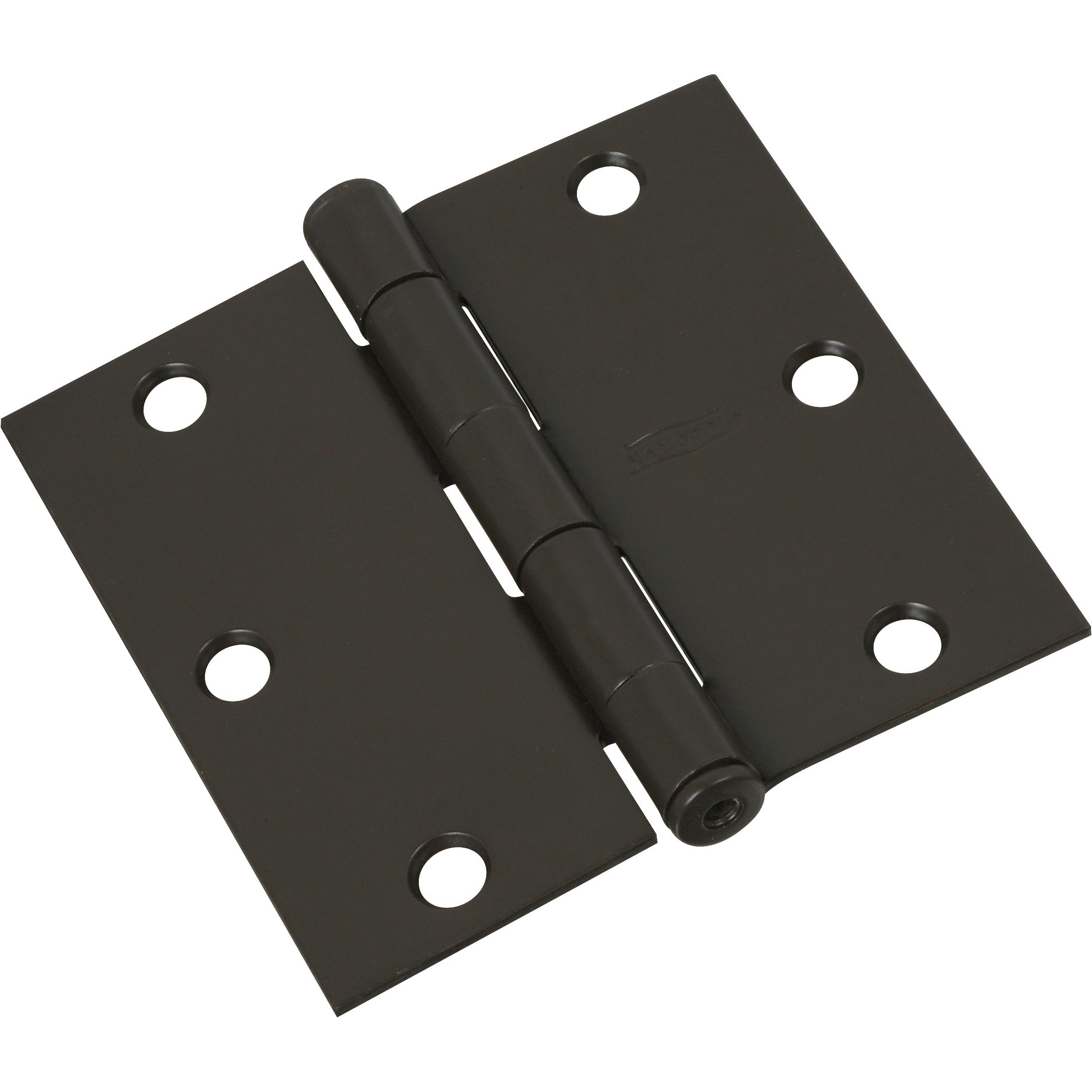 V512 3-1/2" SQR Hinge 3/pk - Oil-Rubbed Bronze