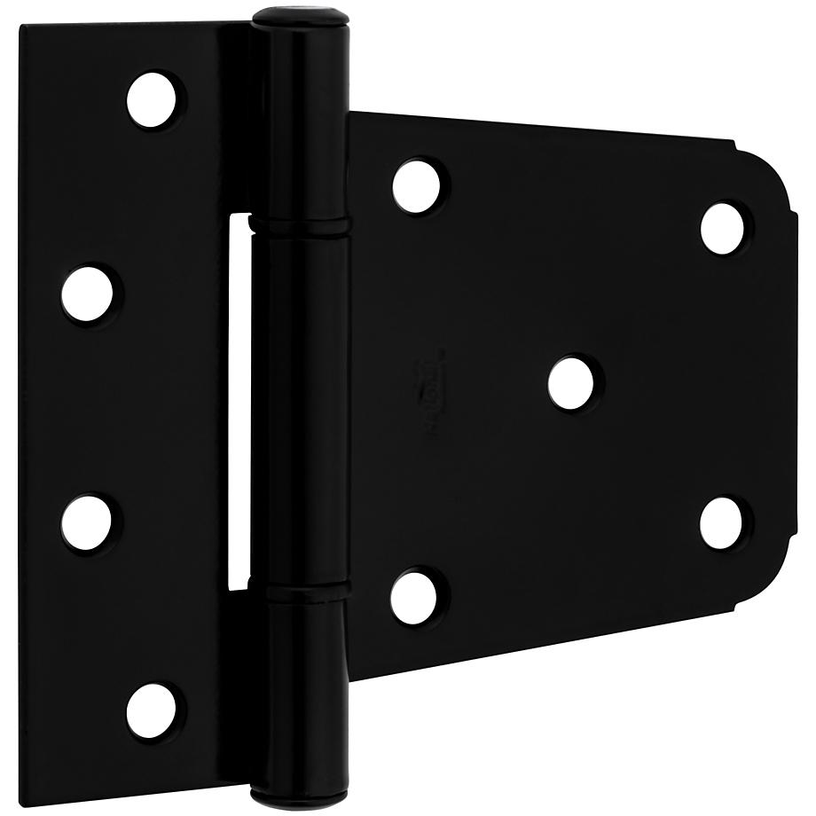 National Hardware - 287BC 3-1/2" HD Gate Hinge - Bulk - Black